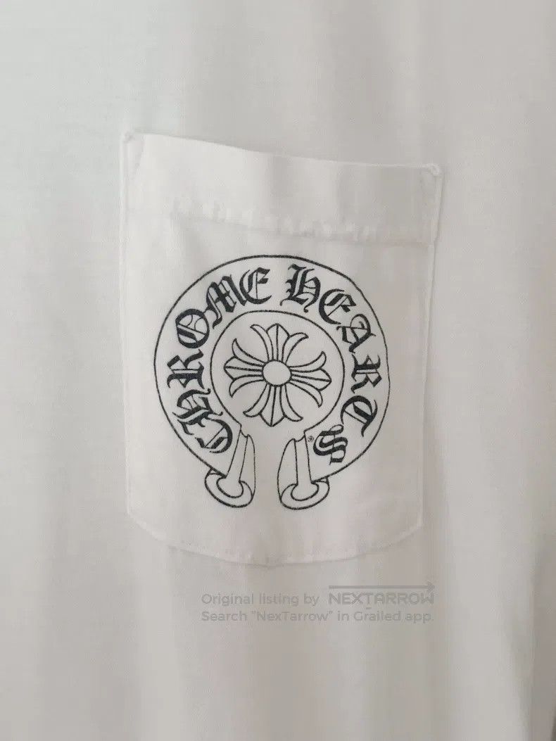 Chrome Hearts Chrome Hearts Size L White classic horseshoe scroll short s Size US L / EU 52-54 / 3 - 4 Thumbnail