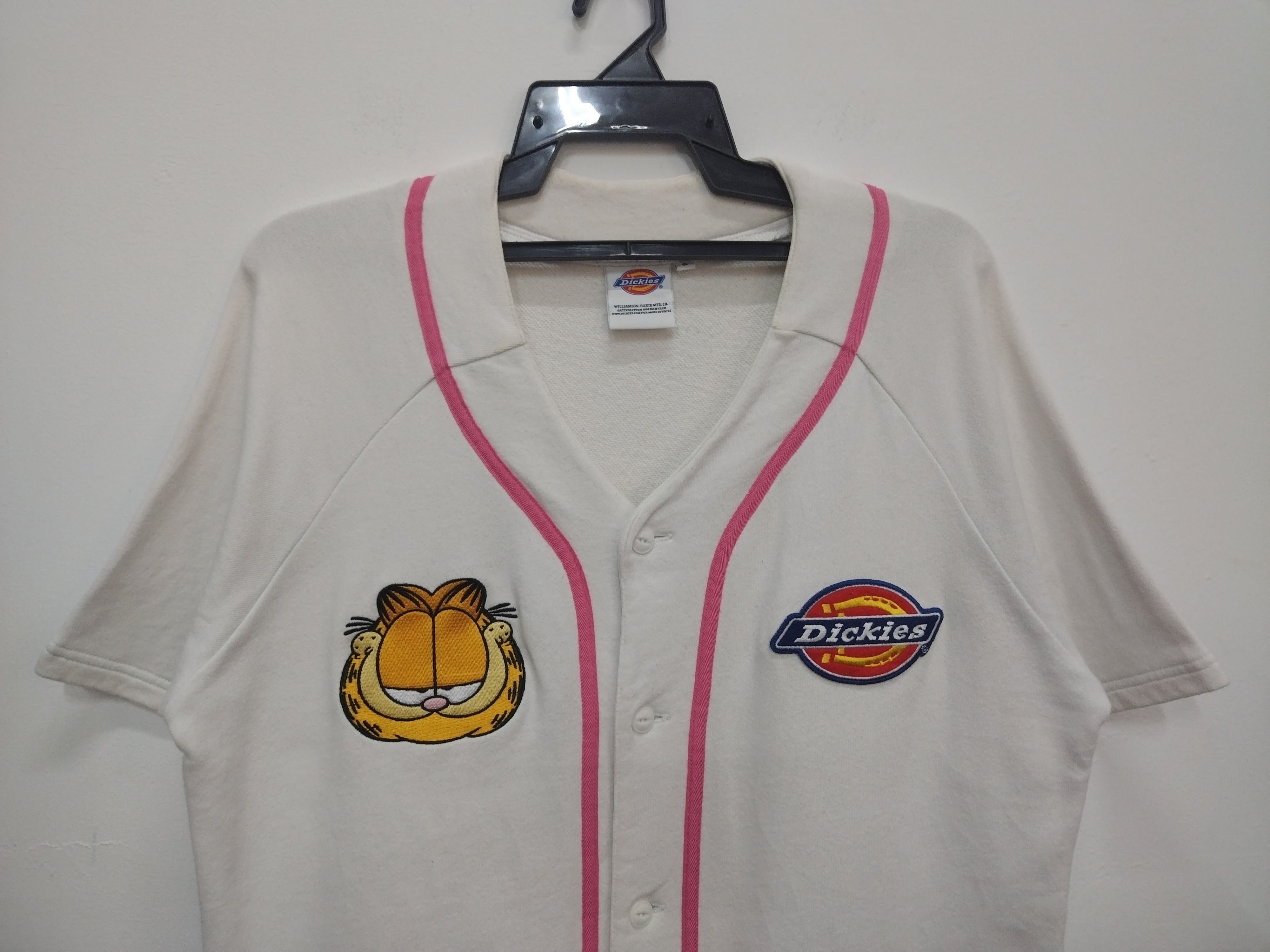 Dickies DICKIES X GARFIELD BASEBALL SHIRT JERSEY BUTTON UP Size US S / EU 44-46 / 1 - 6 Thumbnail