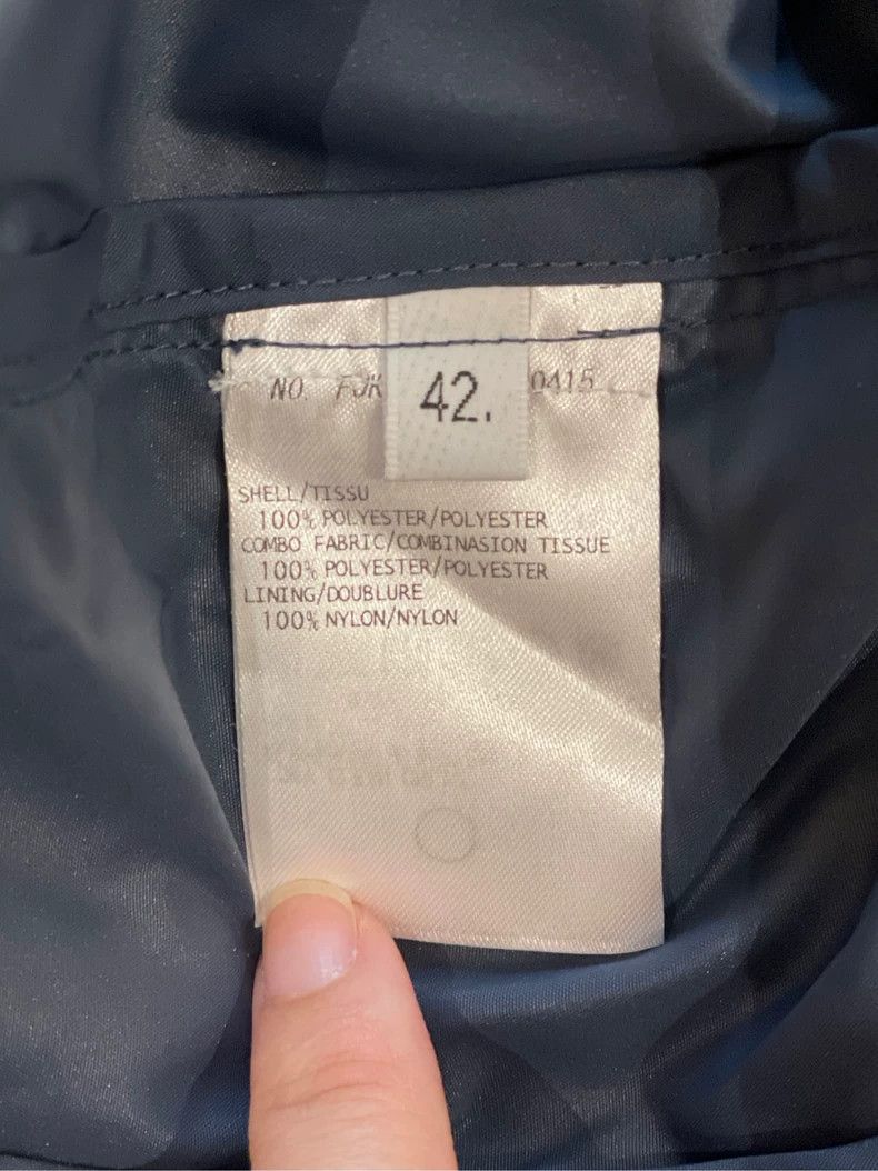 Thom Browne Thom browne Dark blue four-bar irregular pleated skirt 2504 Size 27" / US 4 / IT 40 - 6 Thumbnail