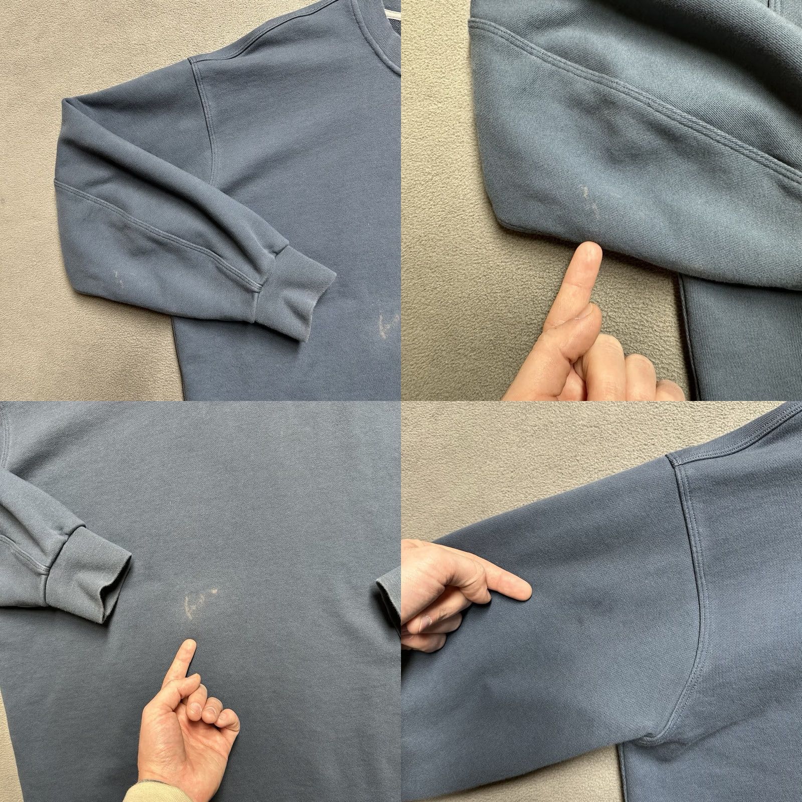 Lululemon Lululemon Perfectly Oversized Crew Sweatshirt Blue Size 8 Cotton Terry Relaxed Women Size M / US 6-8 / IT 42-44 - 8 Thumbnail