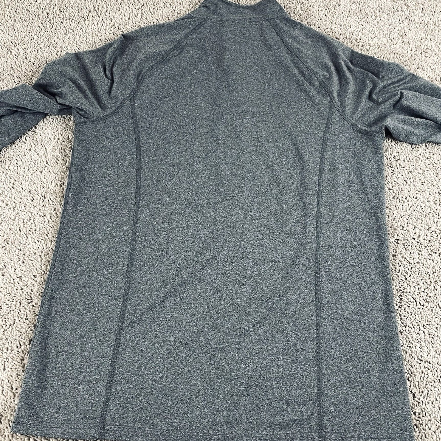 Vintage REI Pullover Men M Gray 1/4 Zip Mock Neck Long Sleeve Casual Shirt Outdoors Hiking F317 Size US M / EU 48-50 / 2 - 2 Thumbnail