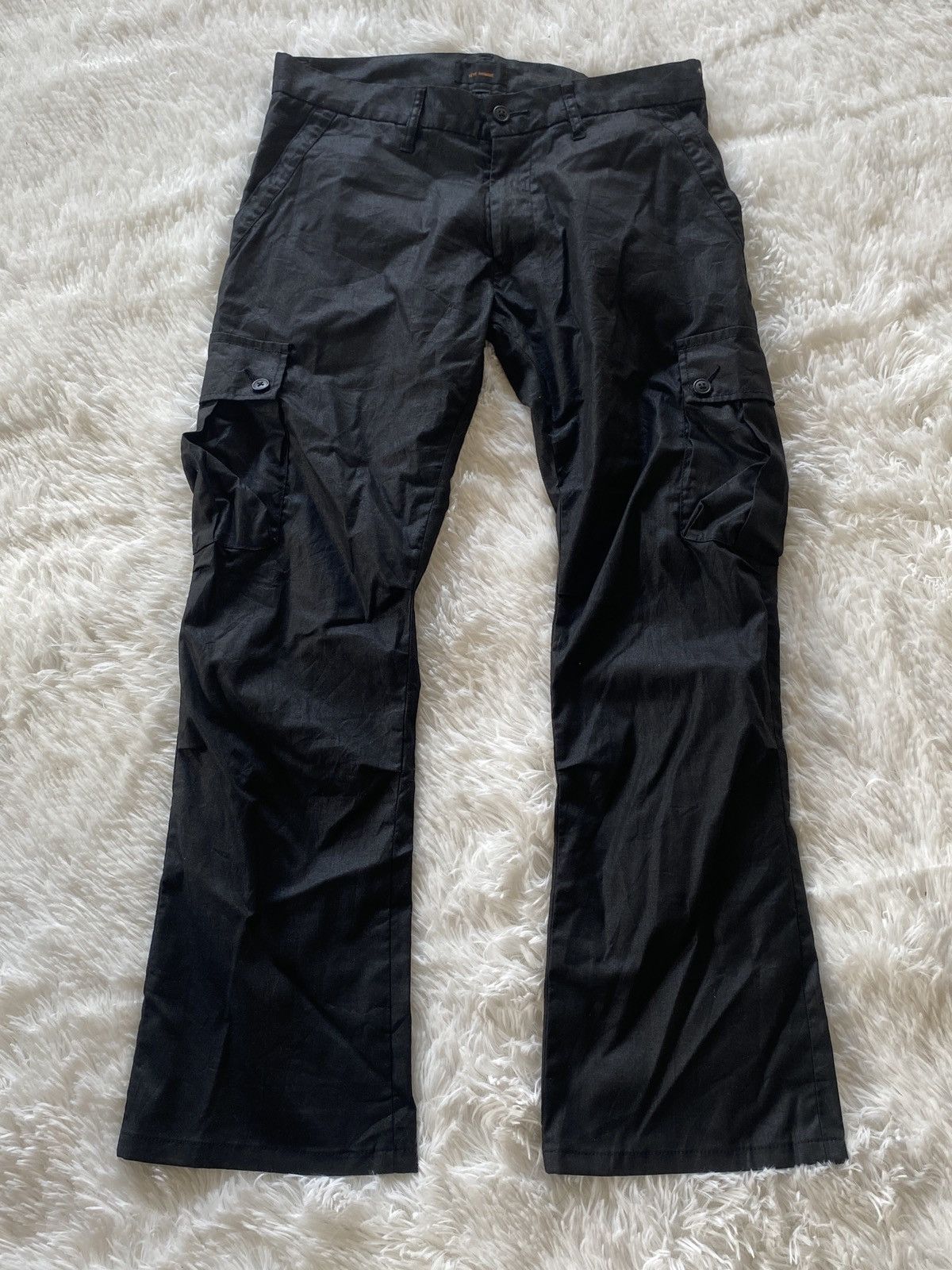 Issey Miyake 💥TETE HOMME By Issey Miyaki Cargo Pants nice design Size 30" / US 8 / IT 44 - 1 Thumbnail