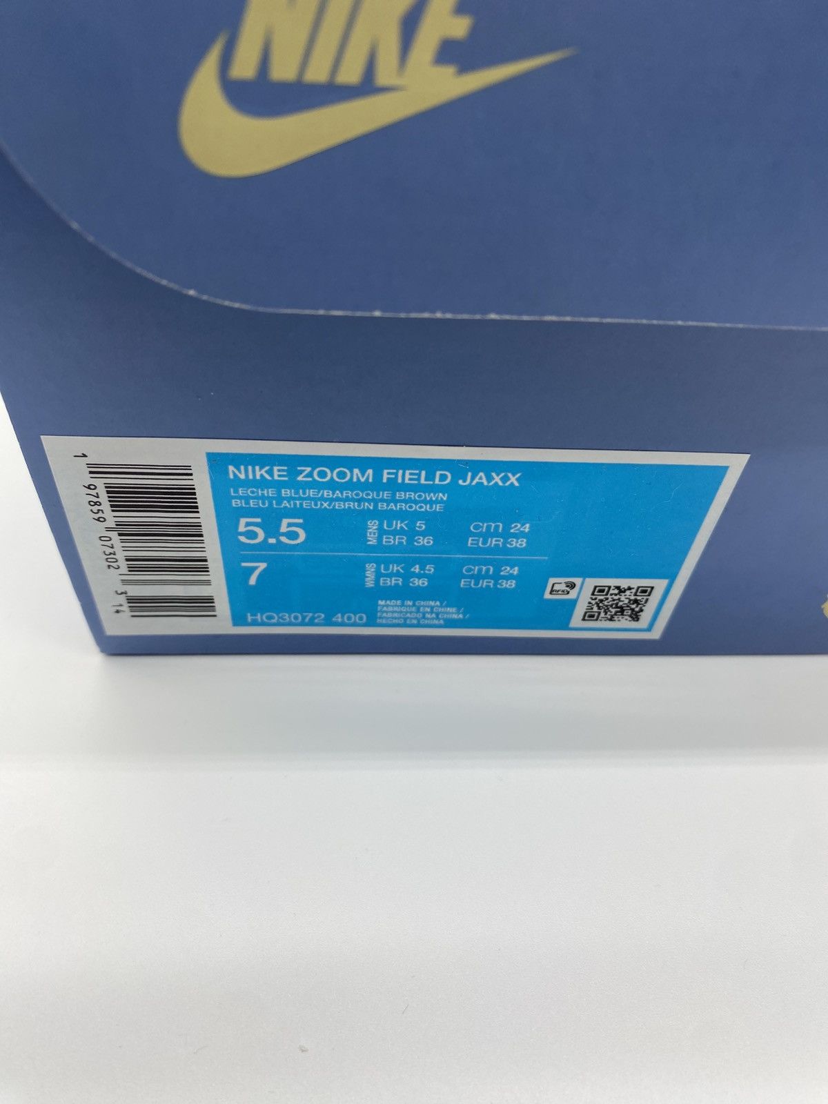 Nike × Travis Scott Nike Zoom Field Jaxx Travis Scott Leche Blue US 5.5 New Size US 5.5 / EU 38 - 7 Thumbnail