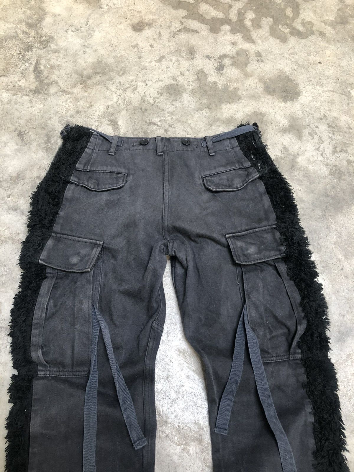 Japanese Brand × Maison MIHARA YASUHIRO Mihara Yasuhiro Fur Cargo pant Size US 32 / EU 48 - 13 Thumbnail
