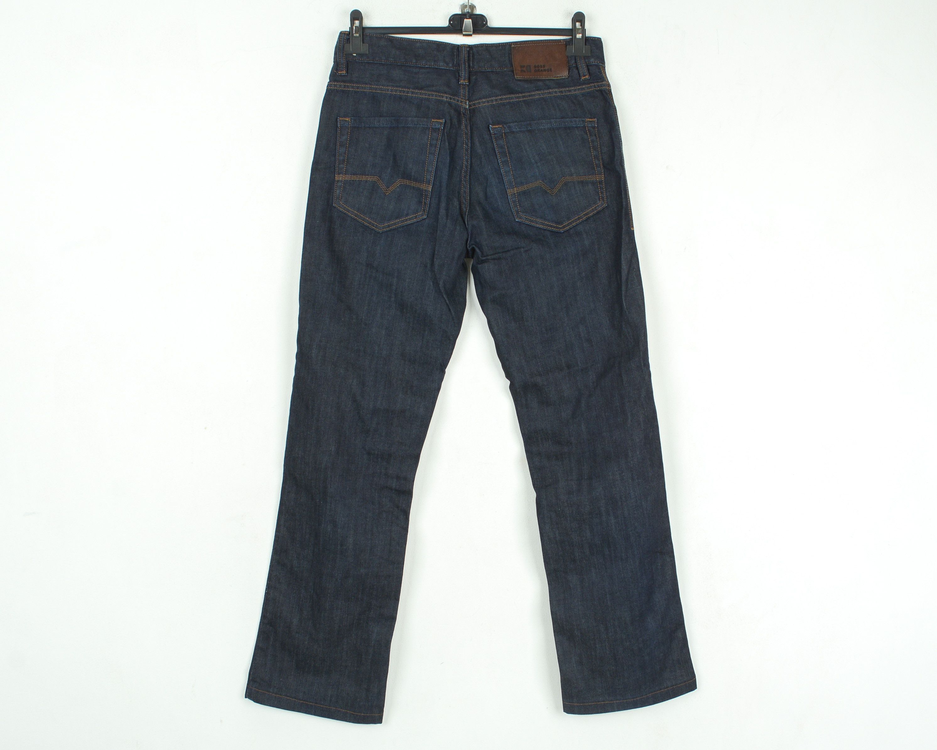 Hugo Boss × Indigo × Japanese Brand HUGO BOSS ORANGE PURE W31 L32 Jeans Denim Pants button Fly Size US 31 - 3 Thumbnail