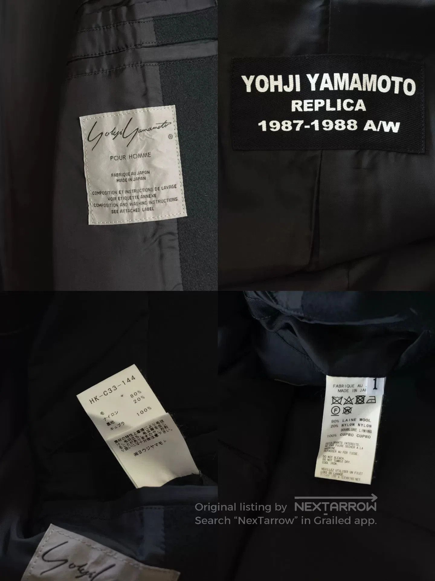 Yohji Yamamoto yohji yamamoto digital pleats hooded coat. Size US S / EU 44-46 / 1 - 8 Thumbnail
