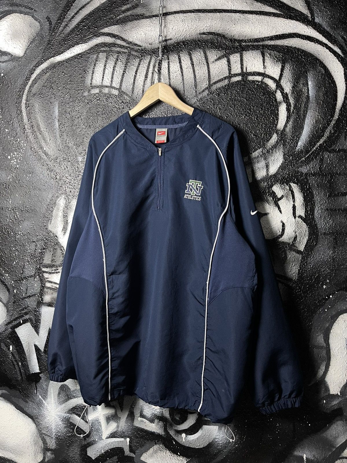 Nike × Vintage Y2K Nike Team Athletics Windbreaker Jacket Men’s Size XL Size US XL / EU 56 / 4 - 2 Thumbnail