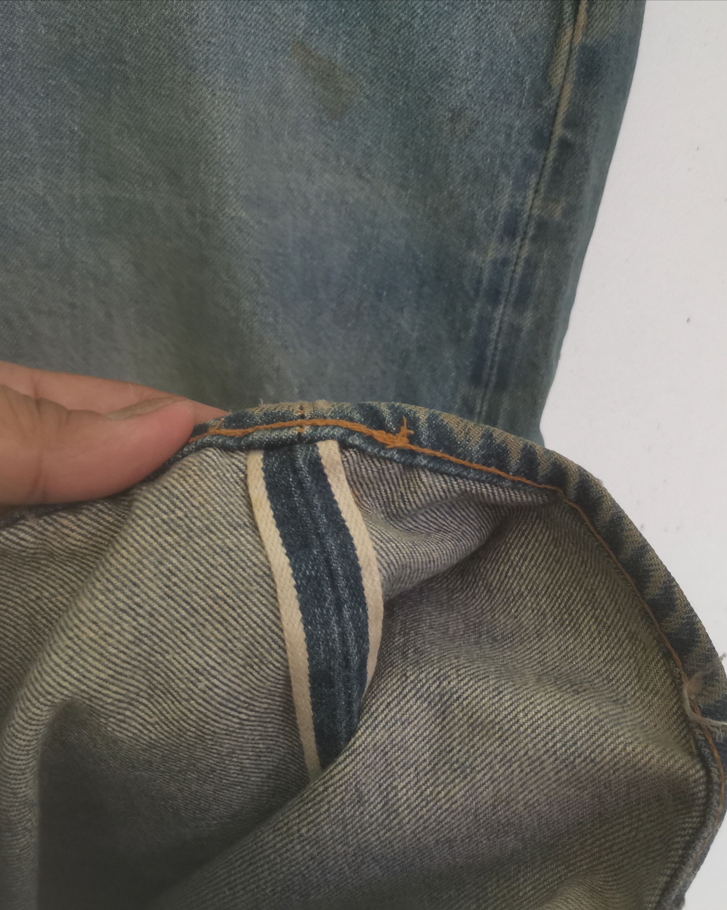 Levi's Vintage Clothing × Vintage Rare vintage Levi's red line small e denim stemp button no 6 Size US 42 / EU 58 - 3 Thumbnail