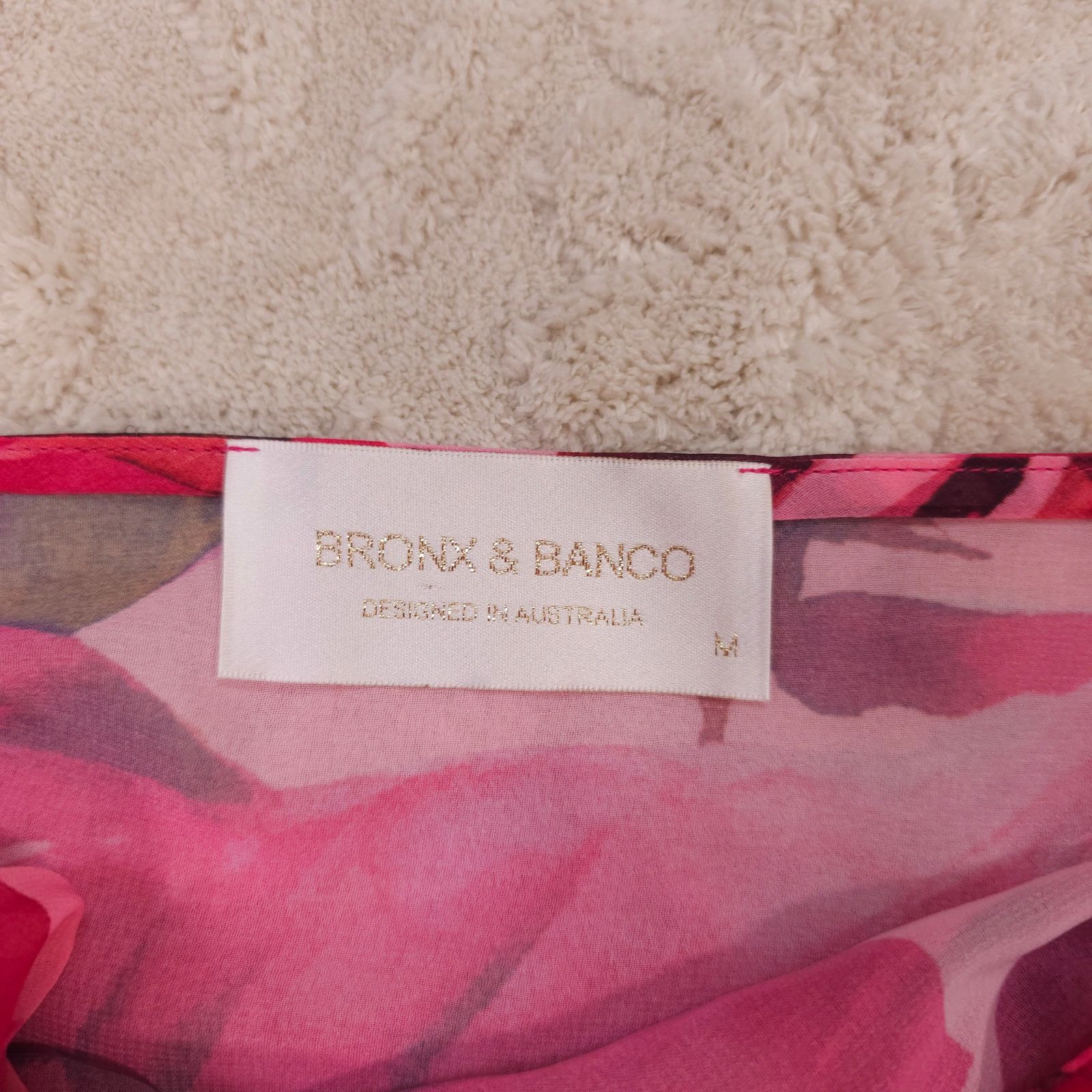 Bronx and Banco Bronx and Banco x REVOLVE Camilla One Shoulder Bodysuit Pink Size M / US 6-8 / IT 42-44 - 6 Thumbnail