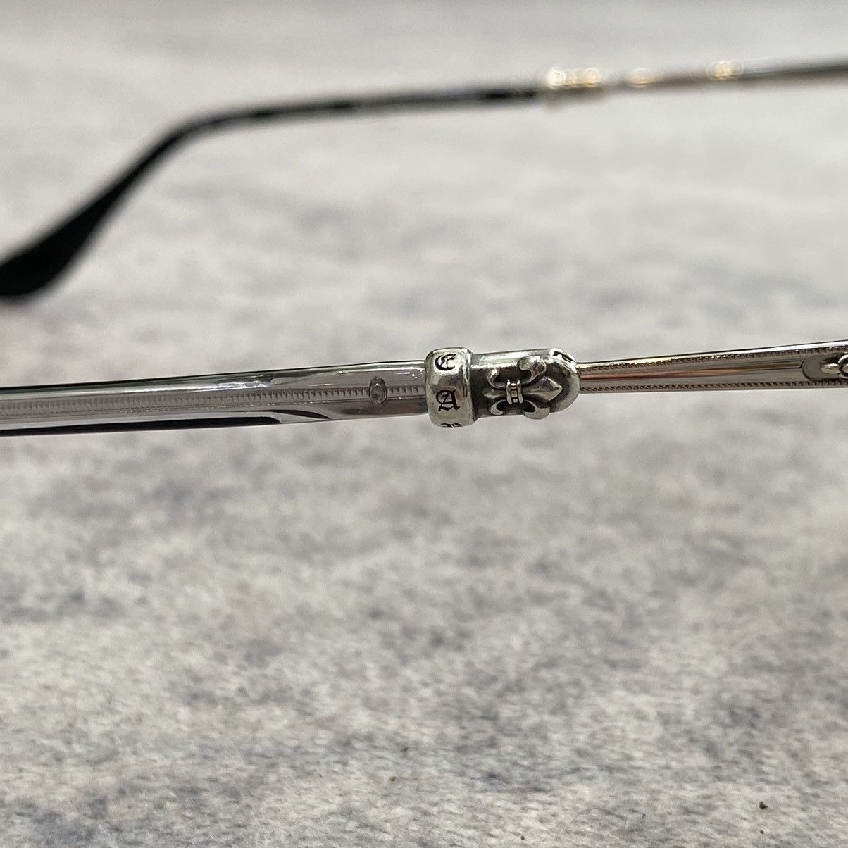 Chrome Hearts CHROME HEARTS STRAPADICTOME BLACK/ SHINY SILVER Size ONE SIZE - 4 Thumbnail
