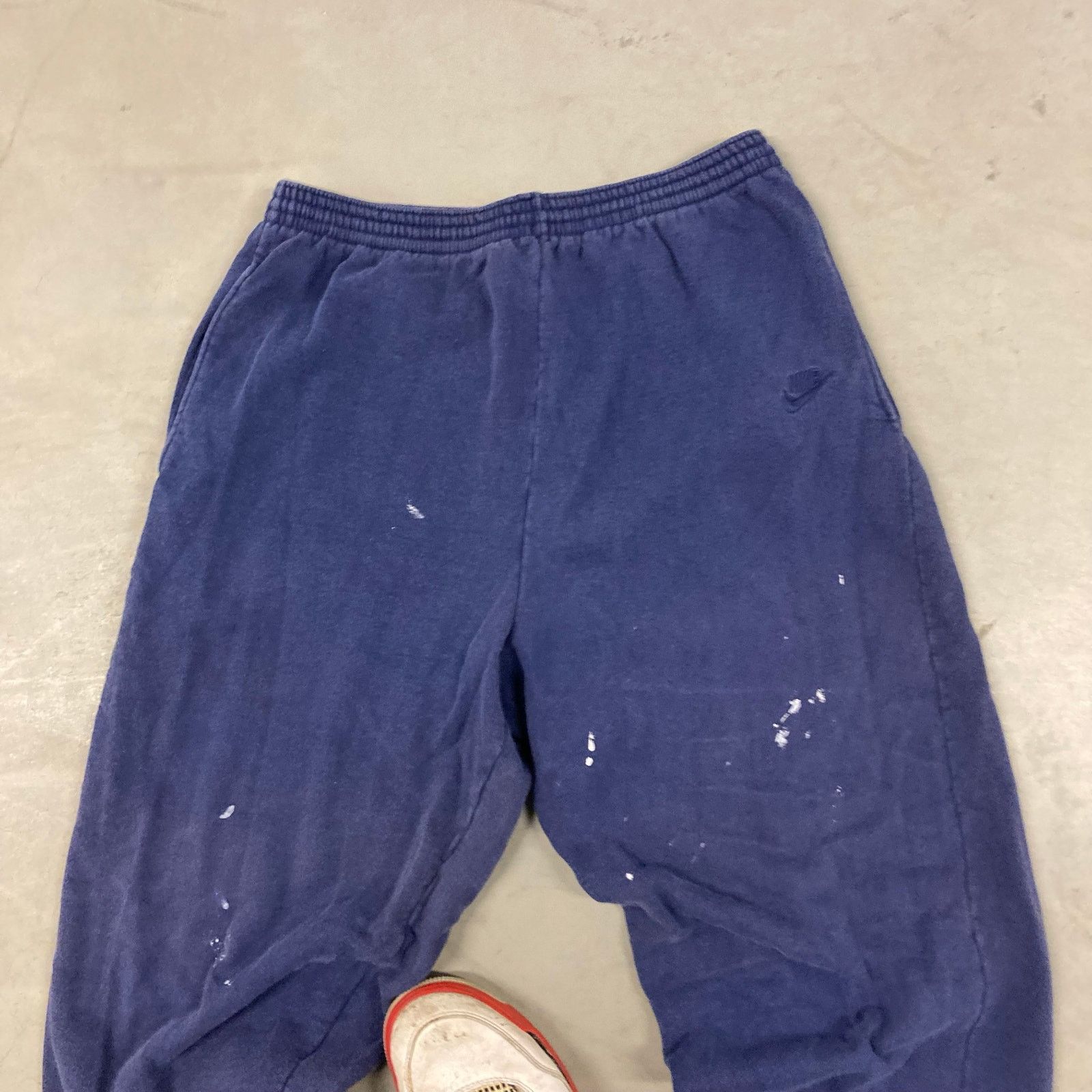 Nike × Vintage Y2K thrashed nike baggy sweatpants 34x31 Size US 34 / EU 50 - 3 Thumbnail