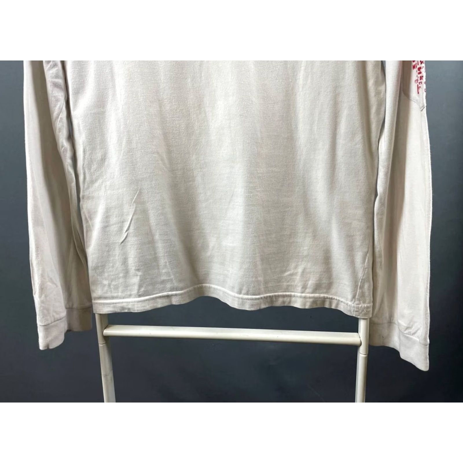 Diesel Diesel Men T-Shirt White Cotton Long Sleeve Crew Neck Stretch Pullover Size US M / EU 48-50 / 2 - 3 Thumbnail
