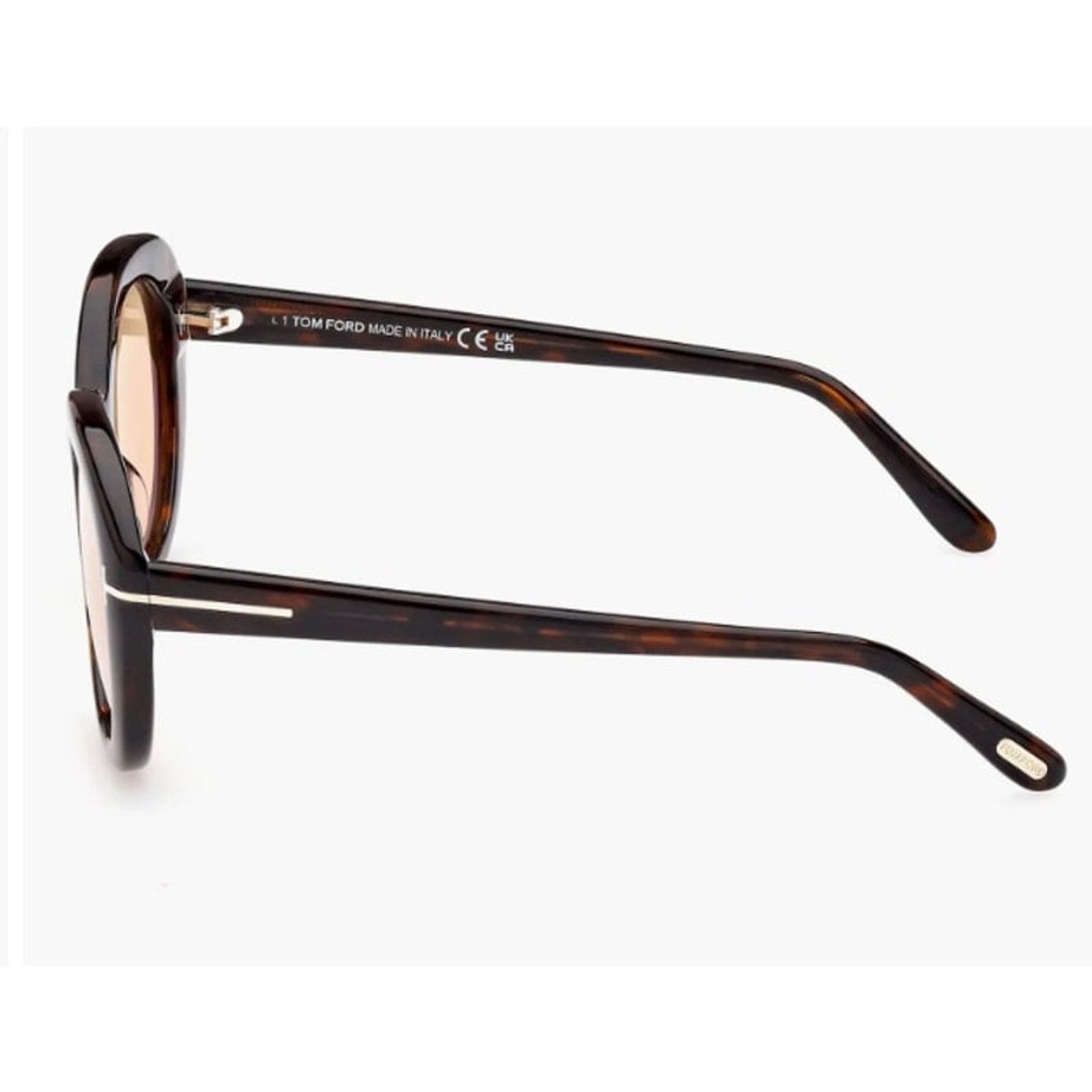 Tom Ford Tom Ford Lily 02 55 mm Tinted Cat Eye Sunglasses Size ONE SIZE - 5 Thumbnail