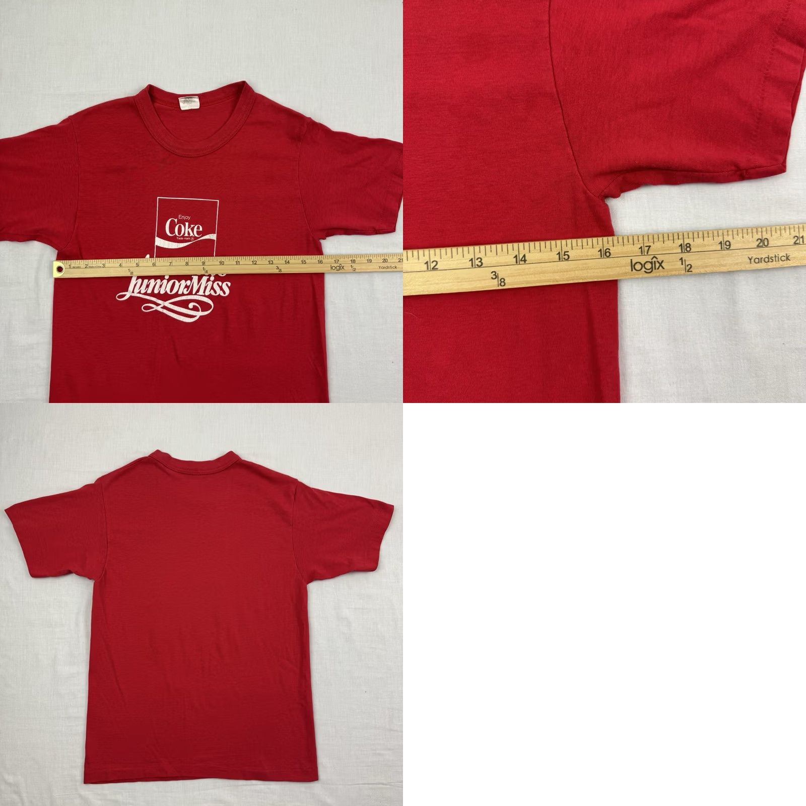 Vintage Vintage Coca Cola Americas Junior Miss Shirt Adult Medium 1980s Hipster Punk Size US M / EU 48-50 / 2 - 8 Thumbnail