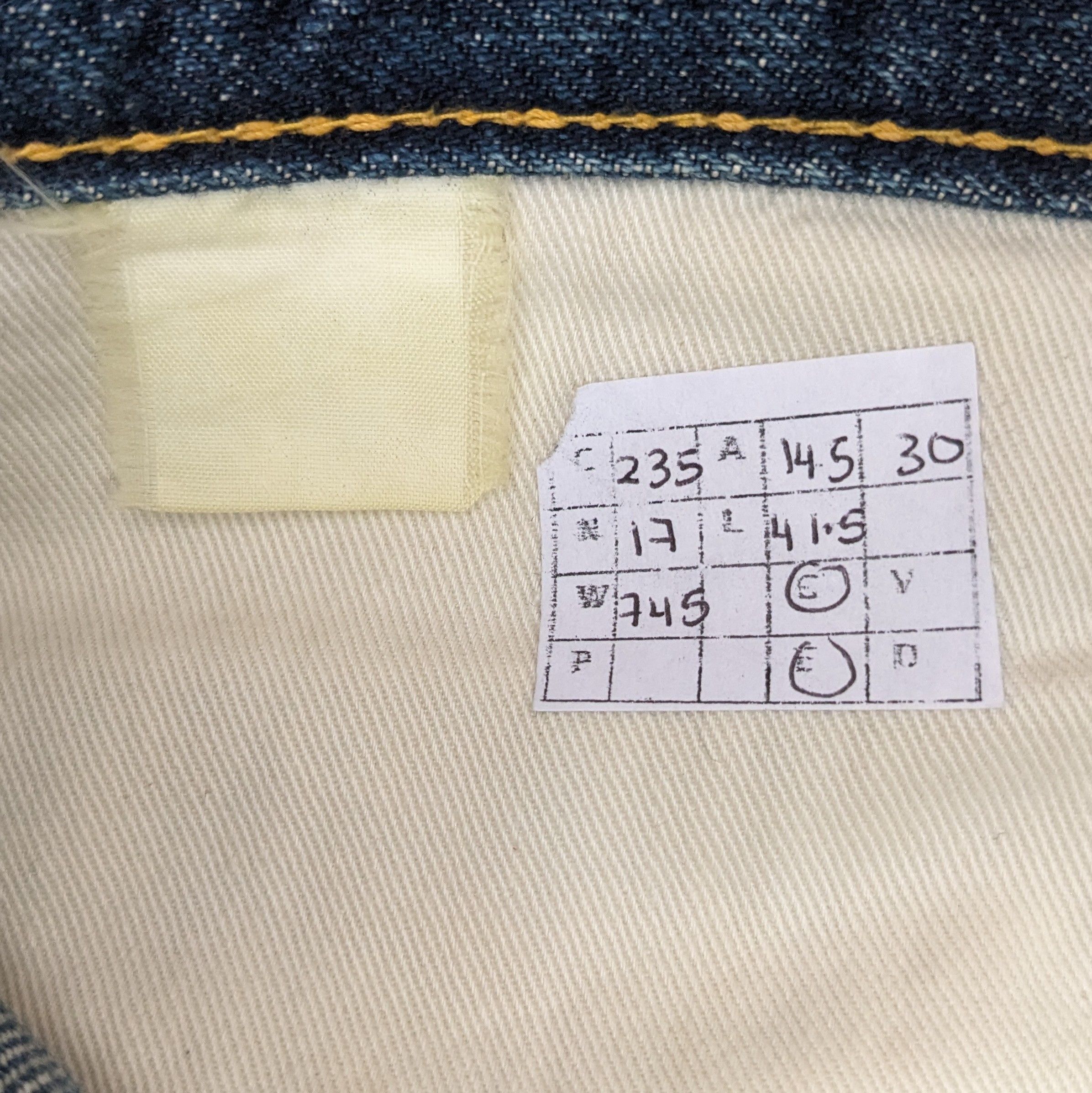 Evisu Vintage EVISU Japanese Fashion Brand Denim Custom Jeans Size US 29 - 12 Thumbnail