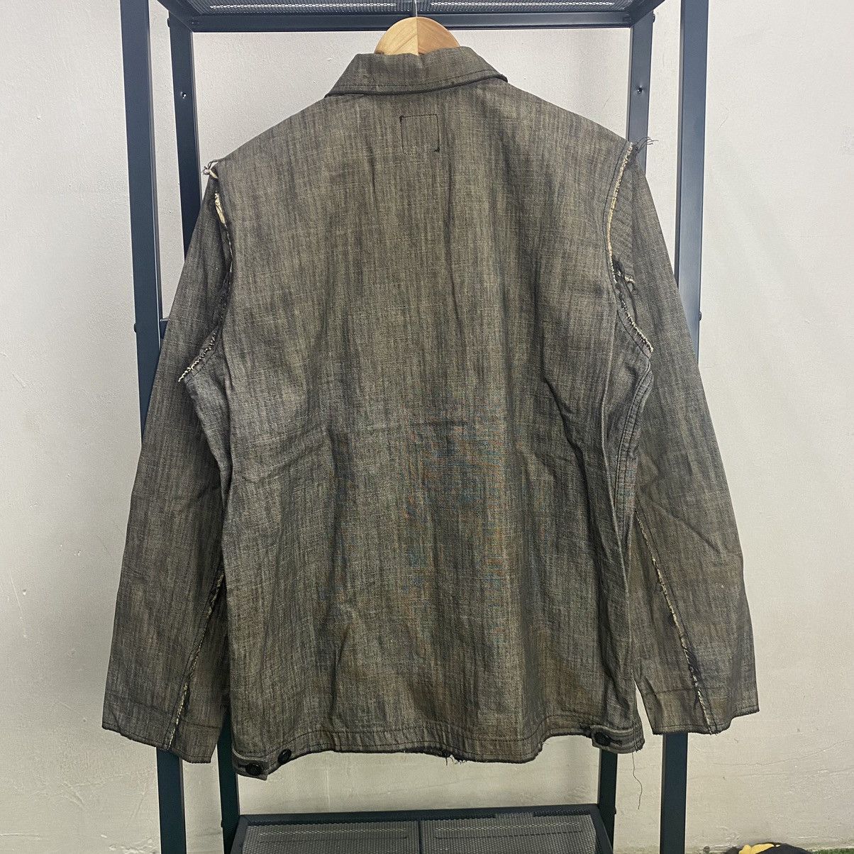 Beams Plus × Japanese Brand Beams Reconstruct Denim Black Jacket Size US M / EU 48-50 / 2 - 2 Thumbnail
