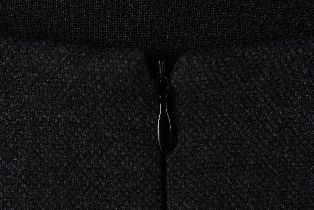 Fabiana Filippi Women's Fabiana Filippi Gray Wool Maxi Pencil Skirt Size L Size 34" / US 12 / IT 48 - 5 Thumbnail
