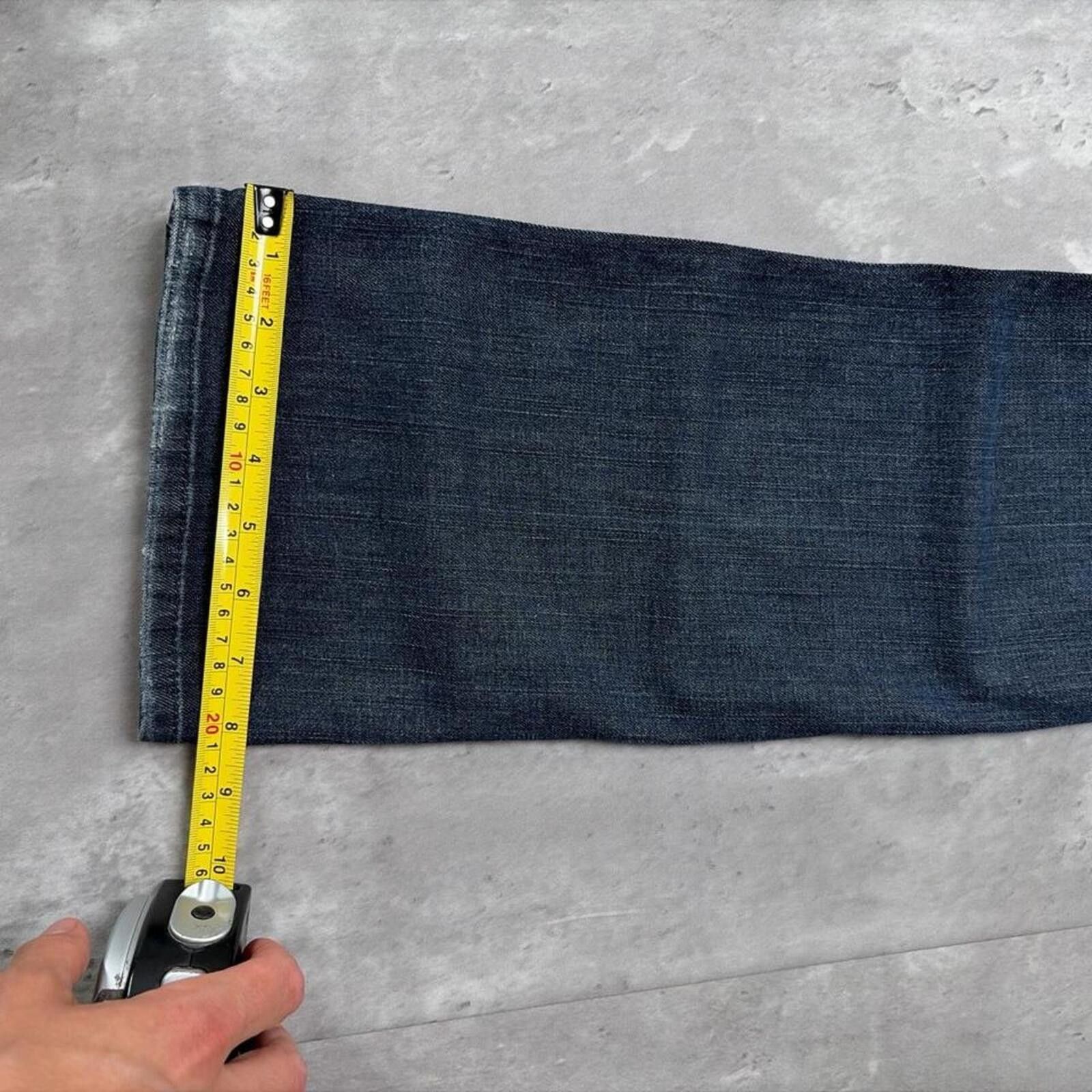 Guess Y2K Guess Jeans Grunge Cross Gothic Bootcut Denim Jeans Size 30" / US 8 / IT 44 - 8 Thumbnail
