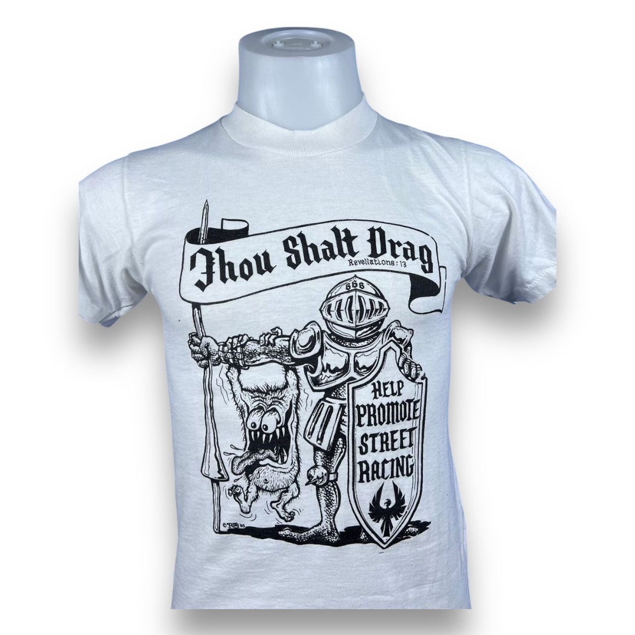 Powell Peralta × Vintage Rat Fink 90s Moon Eyes Big Daddy Ed Roth Vintage 90s T-Shirt Size US S / EU 44-46 / 1 - 5 Thumbnail