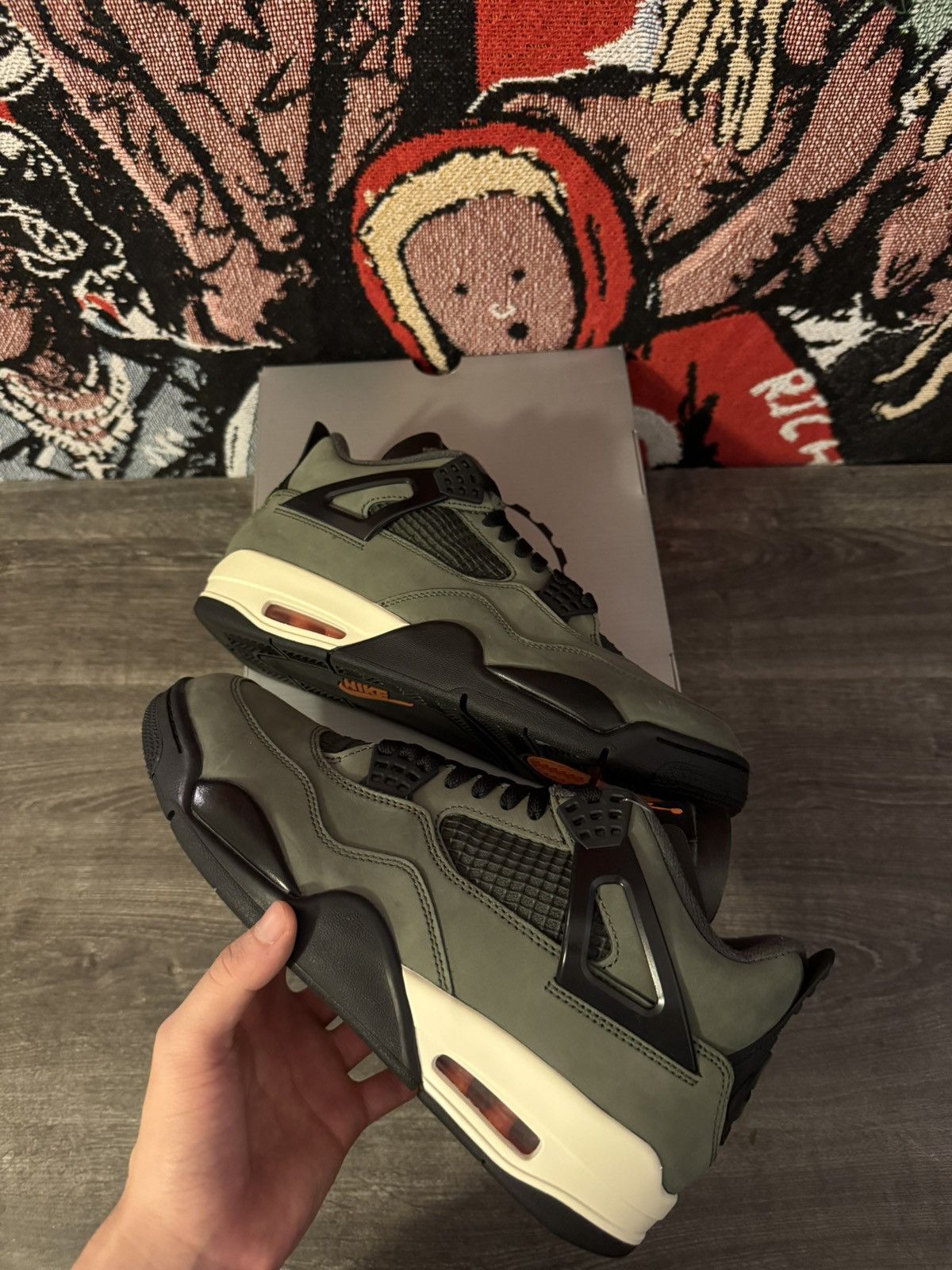 Jordan Brand × Undefeated UNDEFEATED JORDAN 4 Size US 8.5 / EU 41-42 - 2 Thumbnail