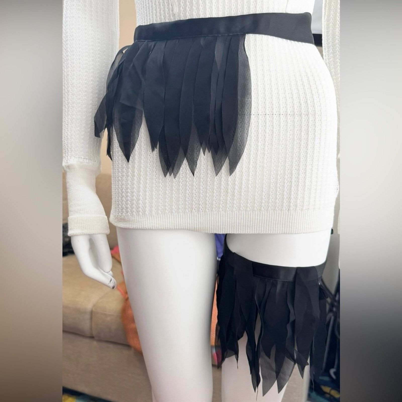 Wolford Wolford UNiQUE ribbon&chiffon tye accessory Size ONE SIZE - 1 Thumbnail
