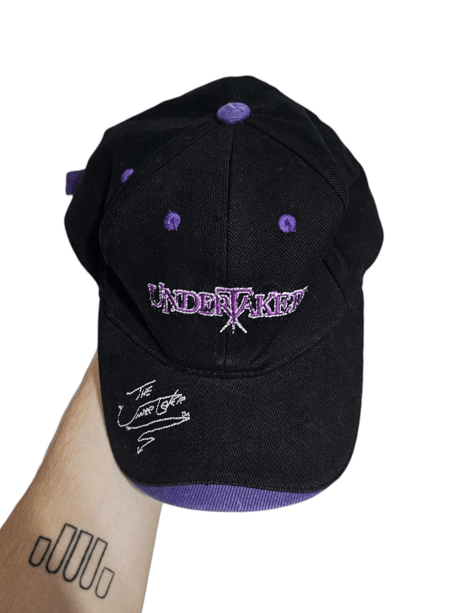 Vintage × WWE The Undertaker Vintage Rare Hat Size ONE SIZE - 2 Thumbnail