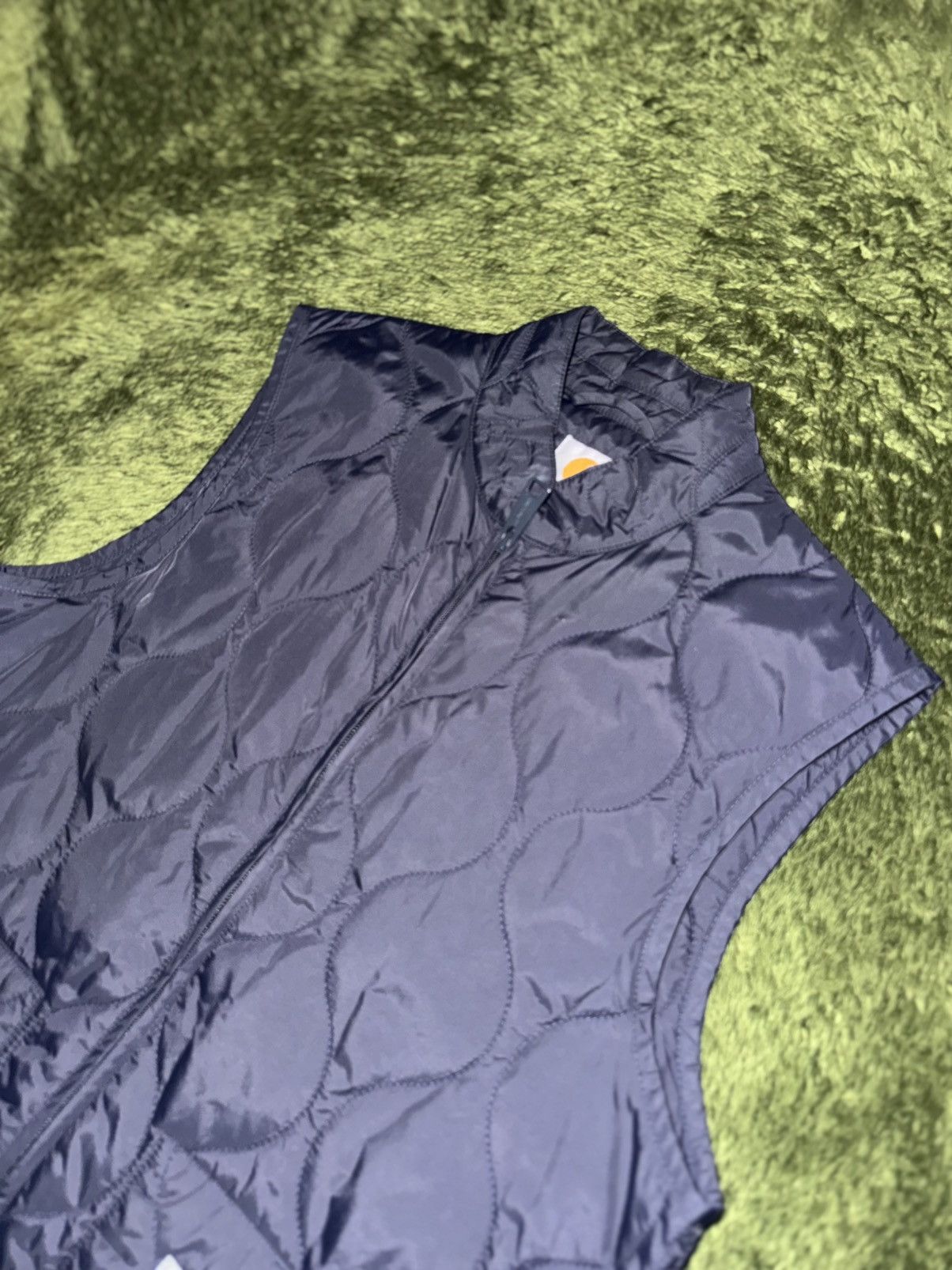 Carhartt Wip [M] Carhartt WIP Quilted Camp Liner Vest Navy Size US M / EU 48-50 / 2 - 2 Thumbnail