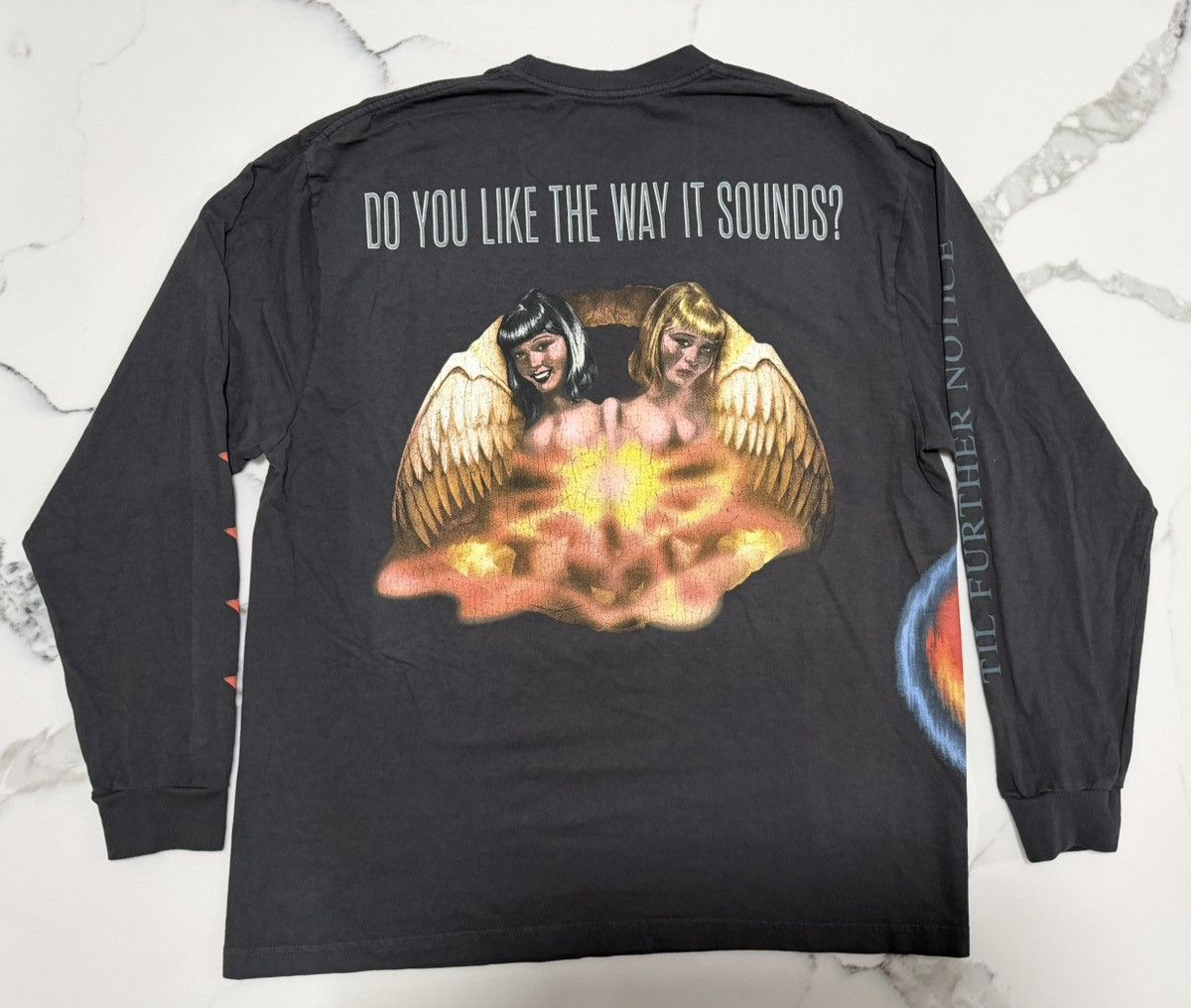 Travis Scott Travis Scott Utopia Tour Shirt “Til Further Notice” Sz XL Size US XL / EU 56 / 4 - 2 Thumbnail
