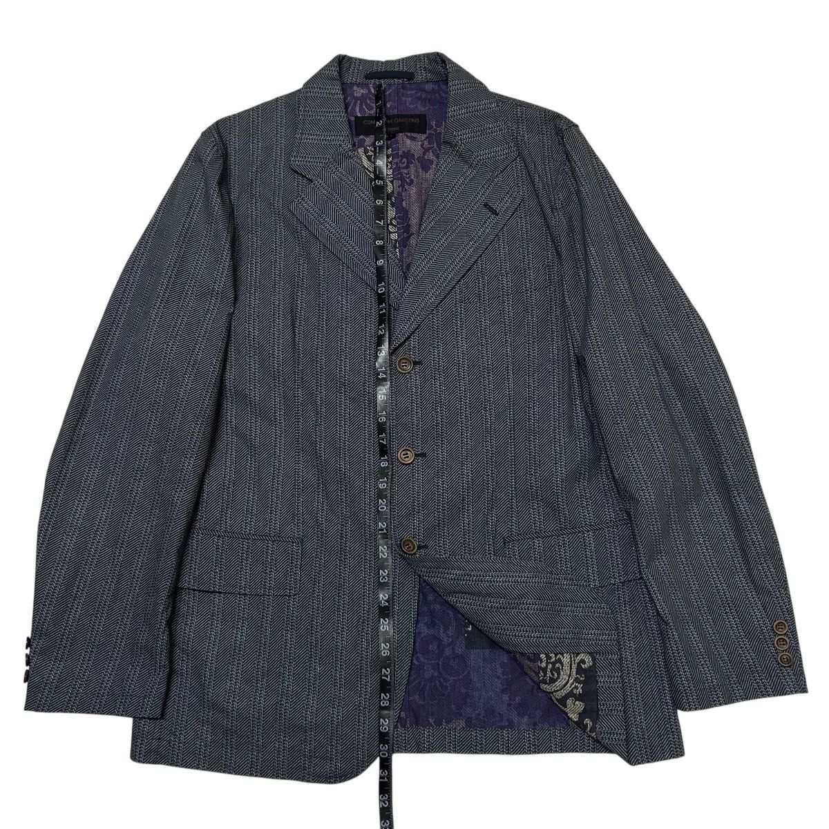 Comme des Garcons Homme 647 2003s 00s Comme Des Garcons Homme suit set up men Size 42R - 10 Thumbnail
