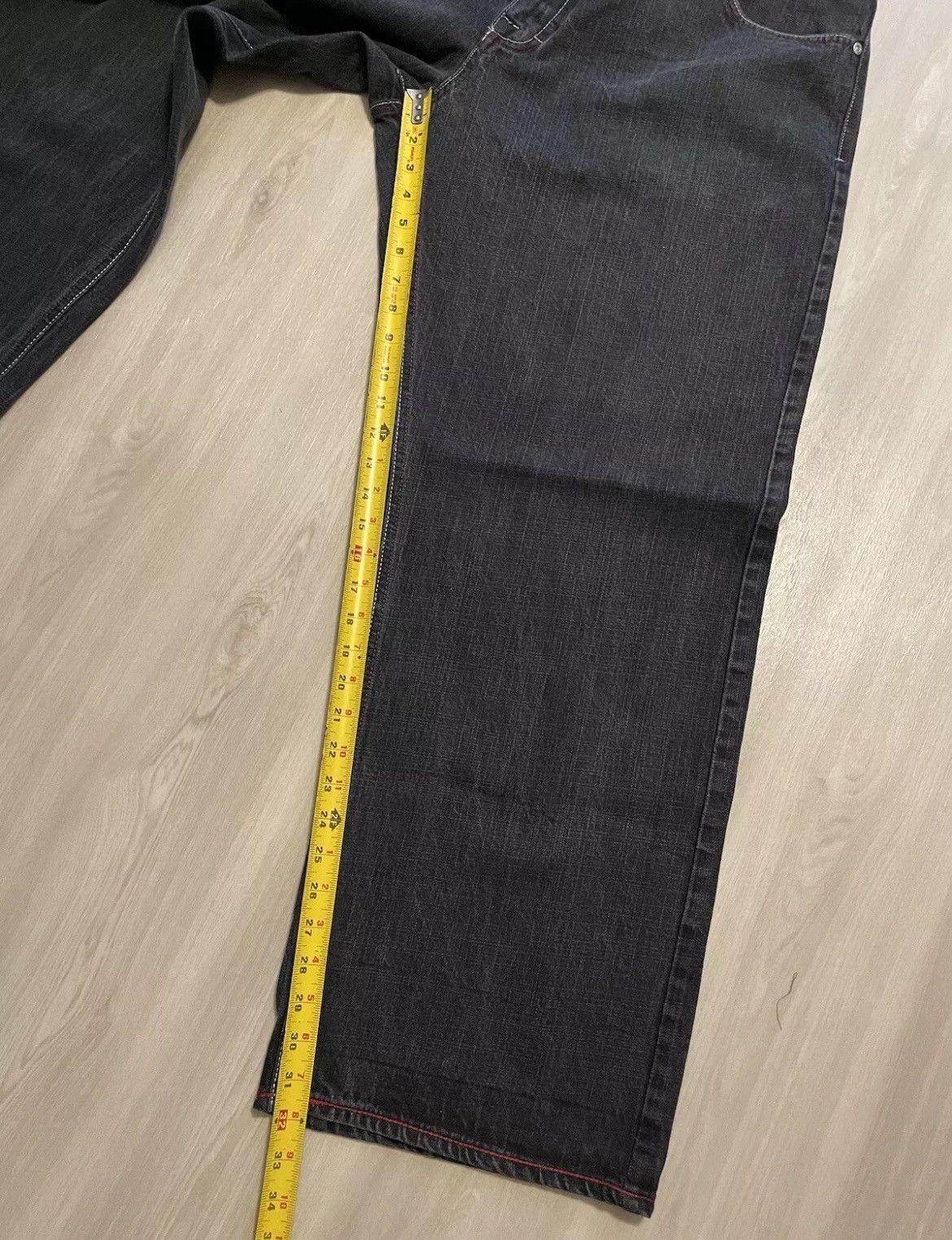 Avirex × Vintage Vintage Y2K Avirex Skull Grim Reaper Baggy Jeans Sz 40x32 Size US 40 / EU 56 - 4 Thumbnail