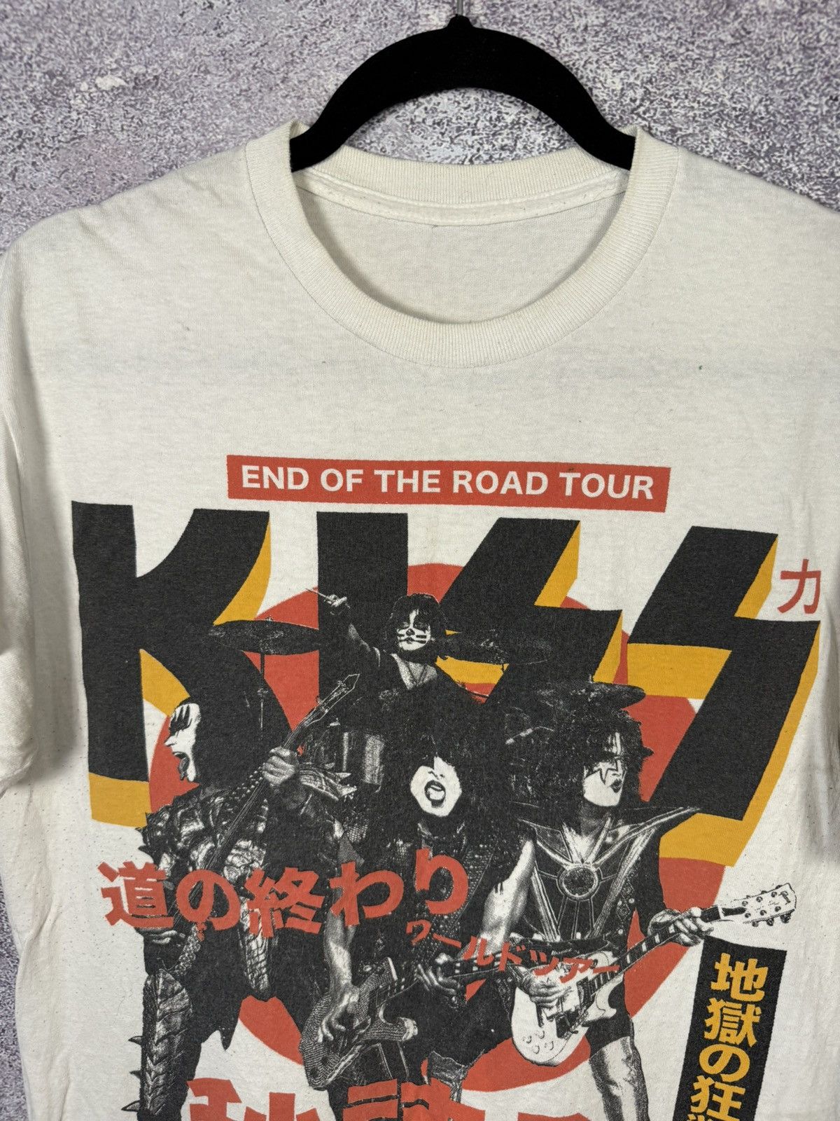 Band Tees × Vintage Kiss End Of The Road Tour T-Shirt Countdown Final Concert Size US S / EU 44-46 / 1 - 3 Thumbnail