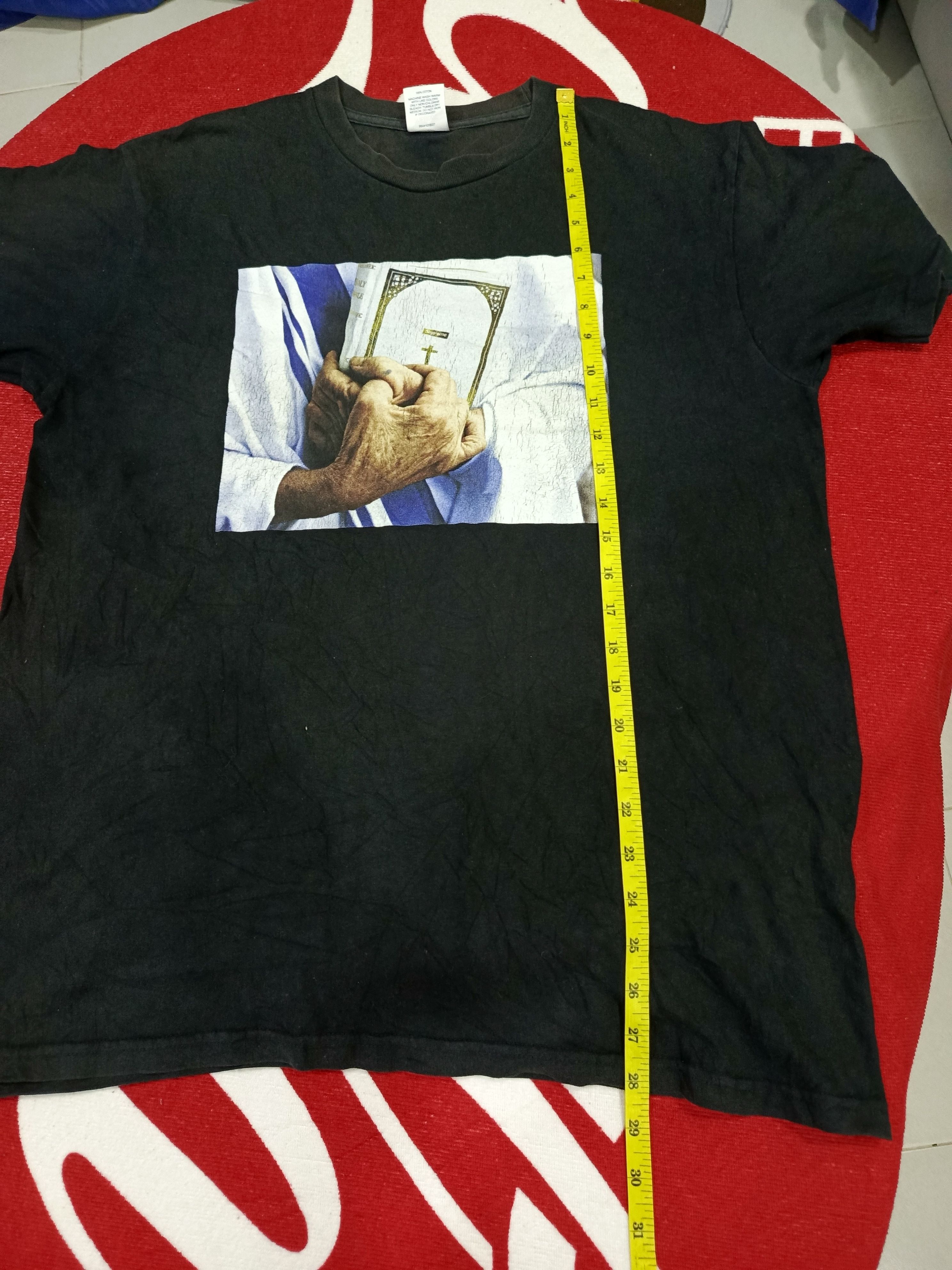 Supreme Supreme Bible Tee Size US M / EU 48-50 / 2 - 9 Thumbnail