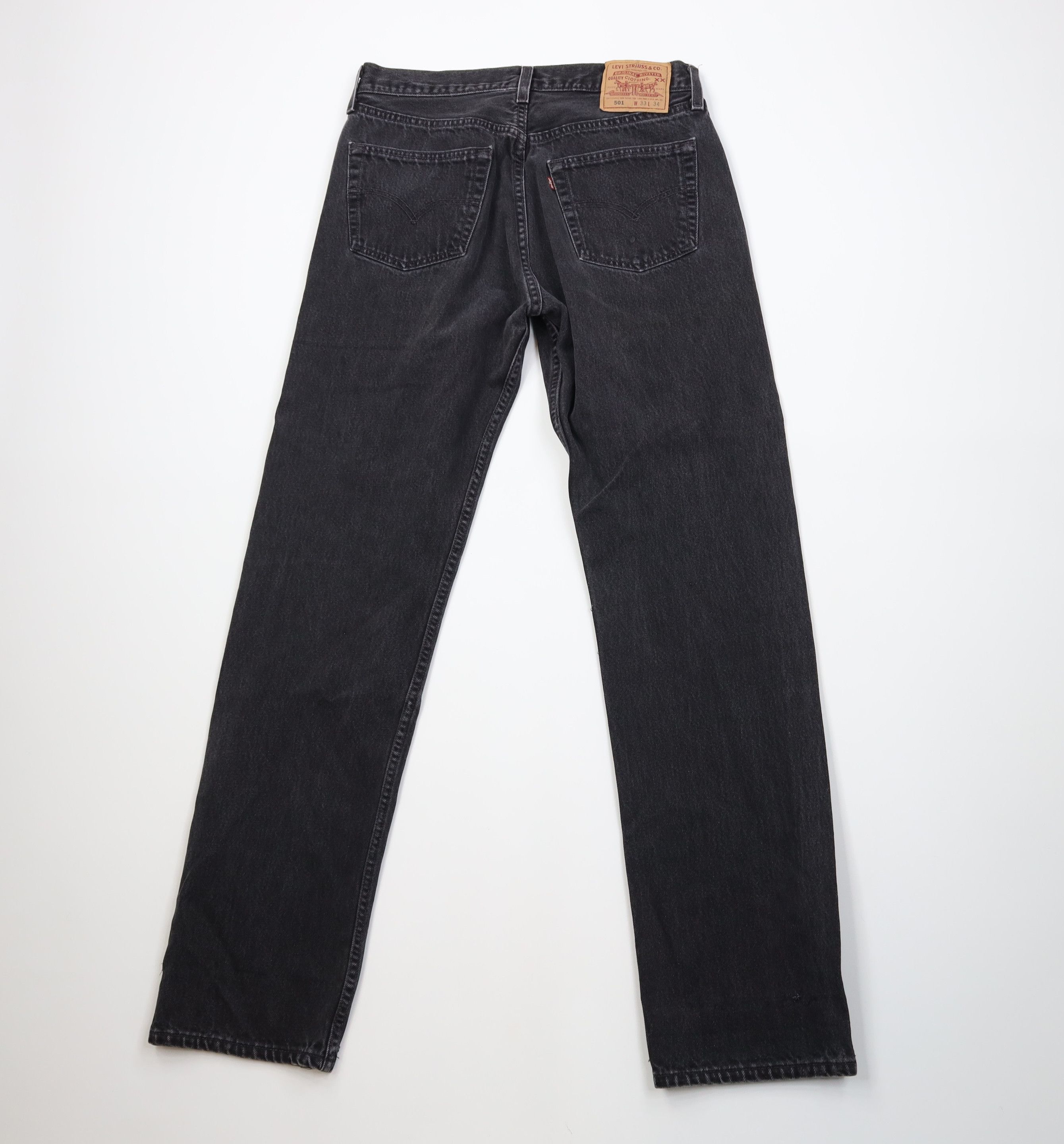 Levi's Vintage 90s Levis 501xx Fly Original Straight Leg Jeans USA Size US 32 / EU 48 - 12 Thumbnail