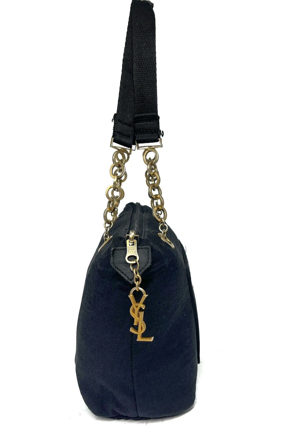Yves Saint Laurent Authentic Yves Saint Laurent Handbags Black Size ONE SIZE - 4 Thumbnail