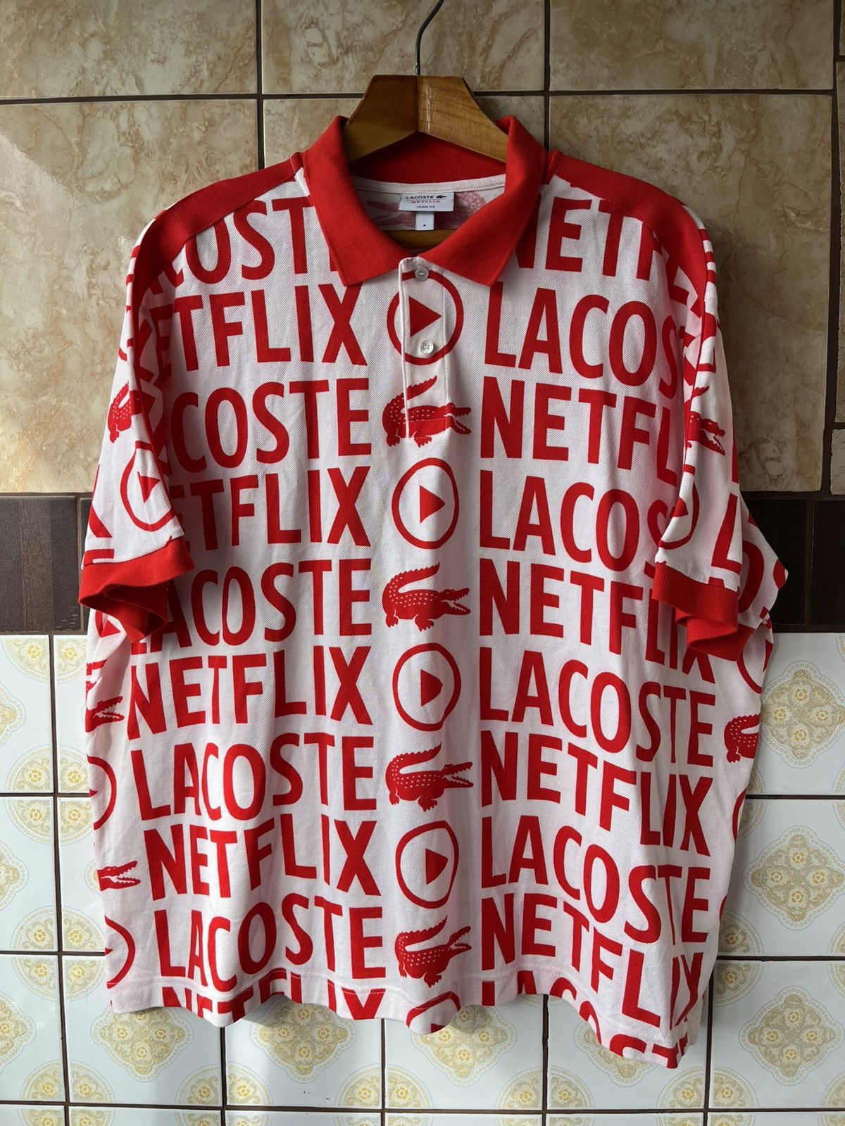 Lacoste Lacoste x Netflix polo Size US XXL / EU 58 / 5 - 1 Thumbnail