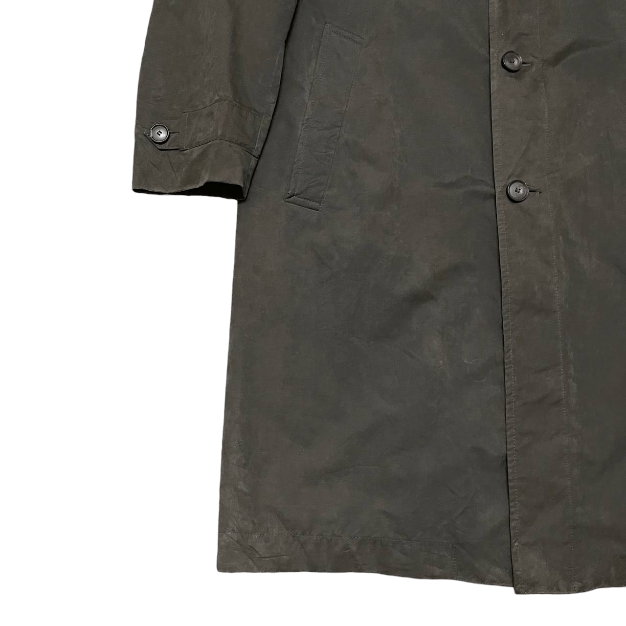 Hugo Boss Vintage Hugo Boss Trench Long Coat Size US L / EU 52-54 / 3 - 3 Thumbnail