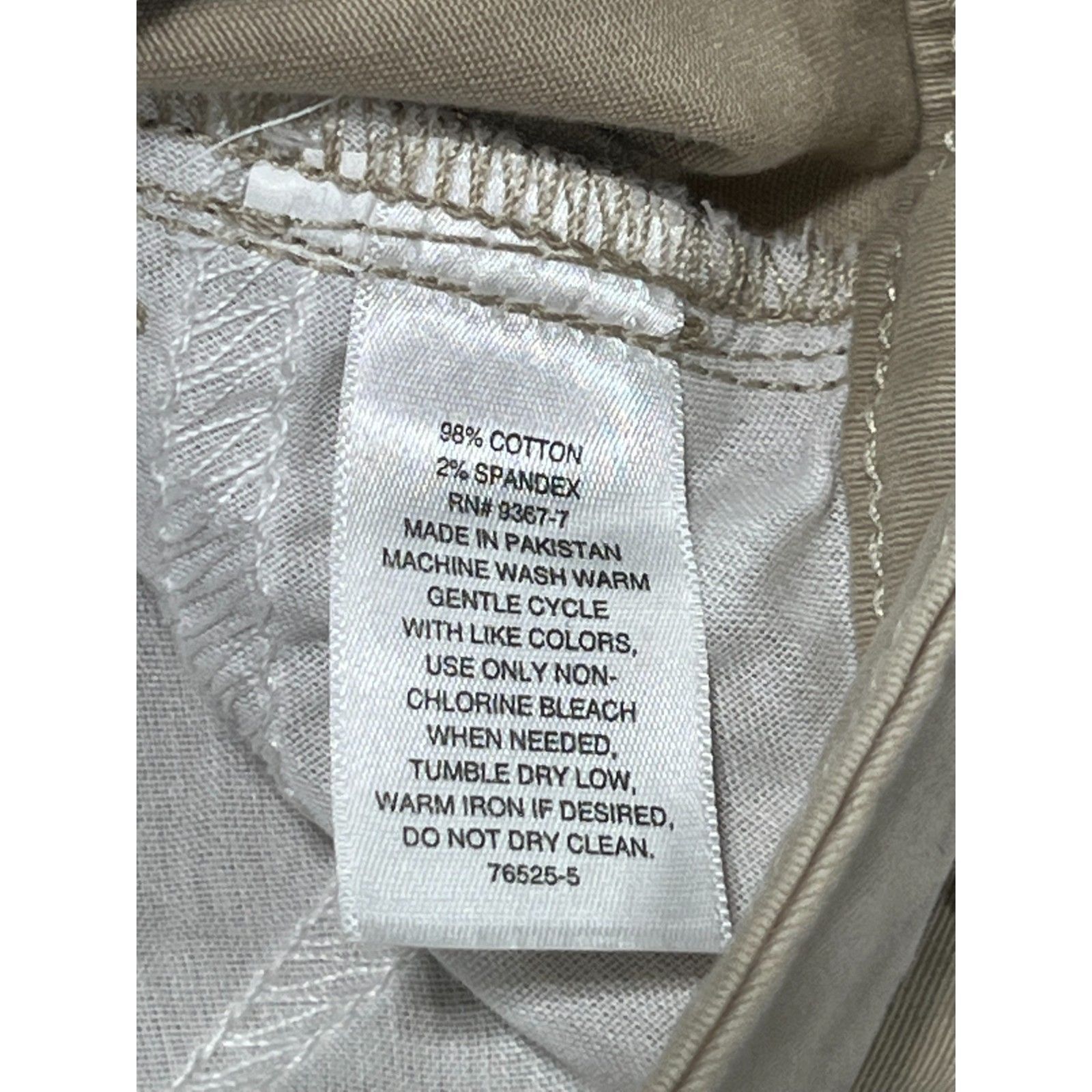 Other St. John's Bay - Women's Mid Rise 5" Inseam Chino Short - Be Size 40" / US 18 - 11 Thumbnail