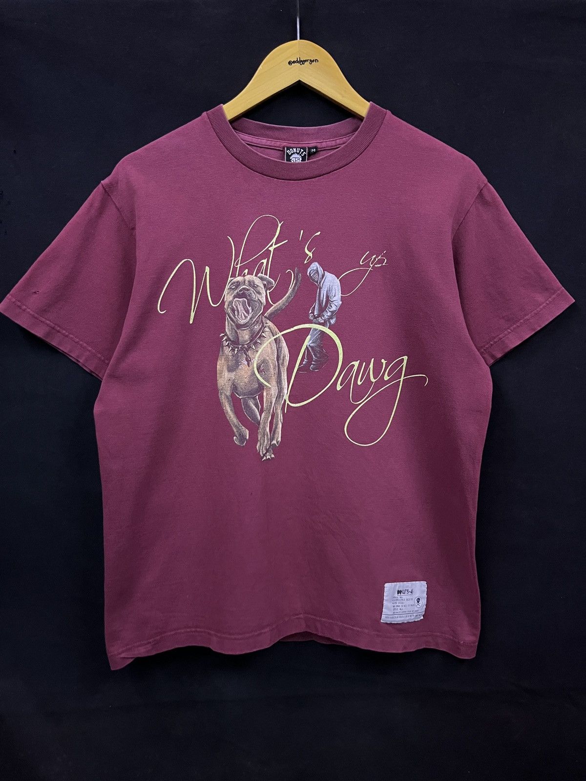 Other VINTAGE SKATE DONUT 45 WHAT’S UP DAWG TSHIRT Size US M / EU 48-50 / 2 - 1 Thumbnail