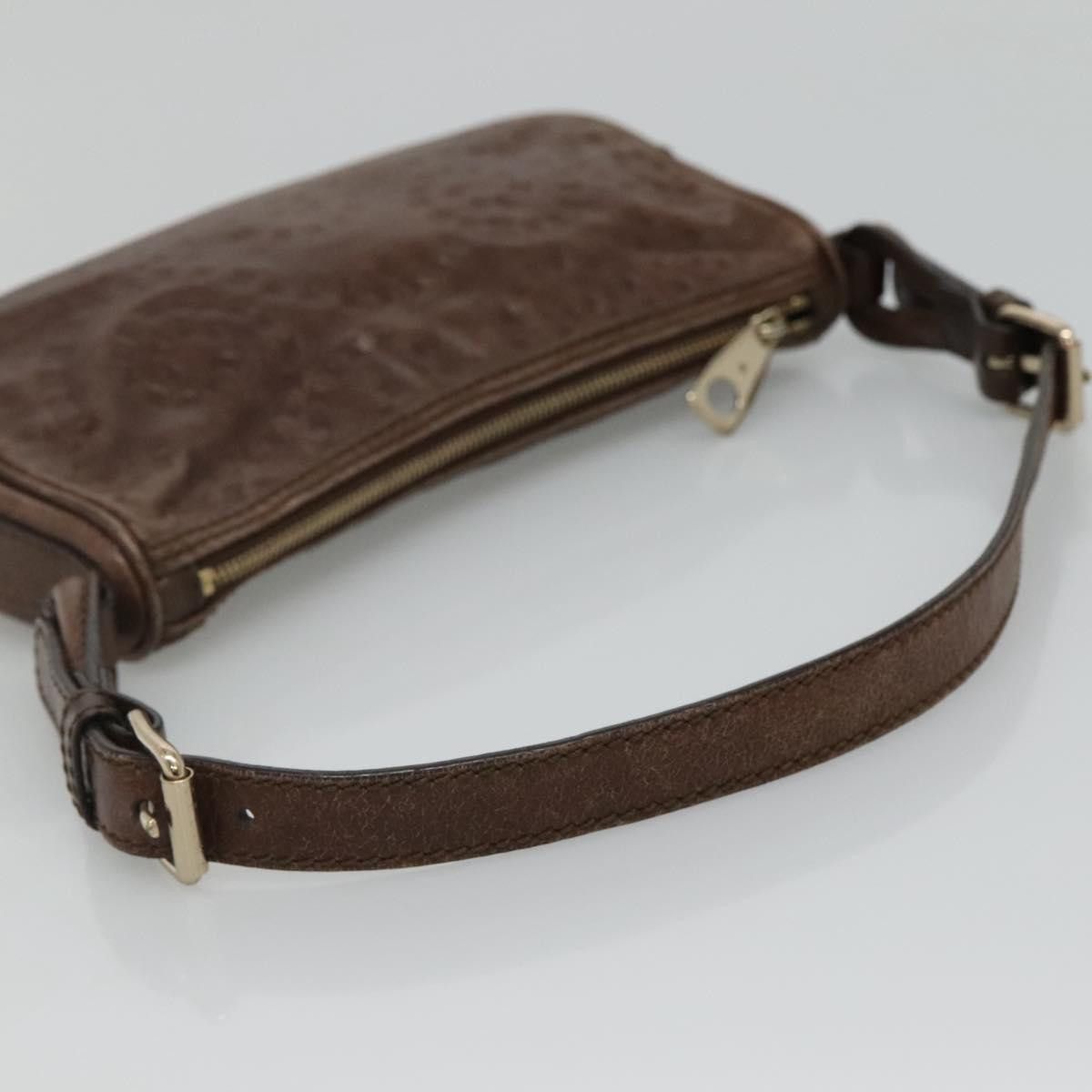 Celine CELINE Shoulder Bag Leather Brown Size ONE SIZE - 7 Thumbnail