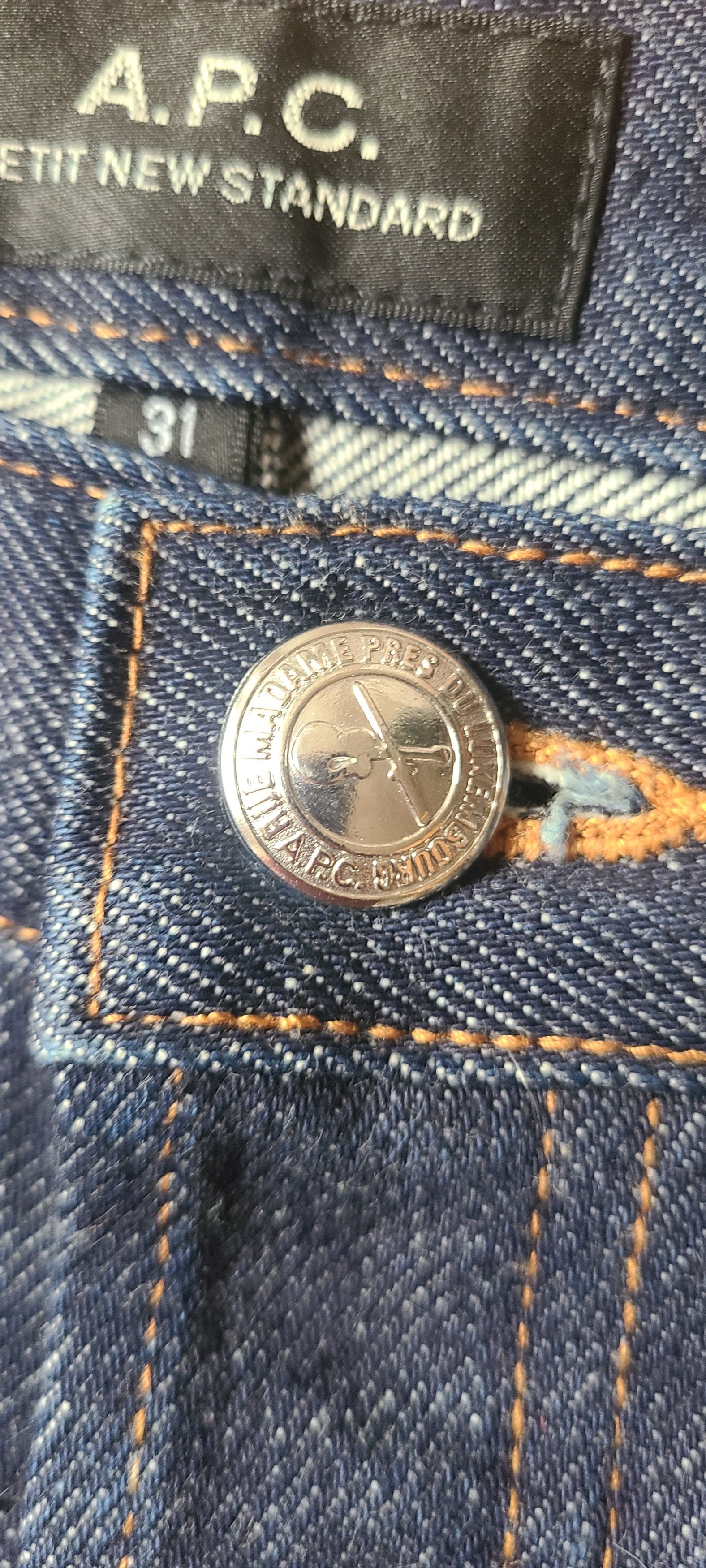 A.P.C. Petit New Standard Raw Denim Size US 31 - 3 Thumbnail