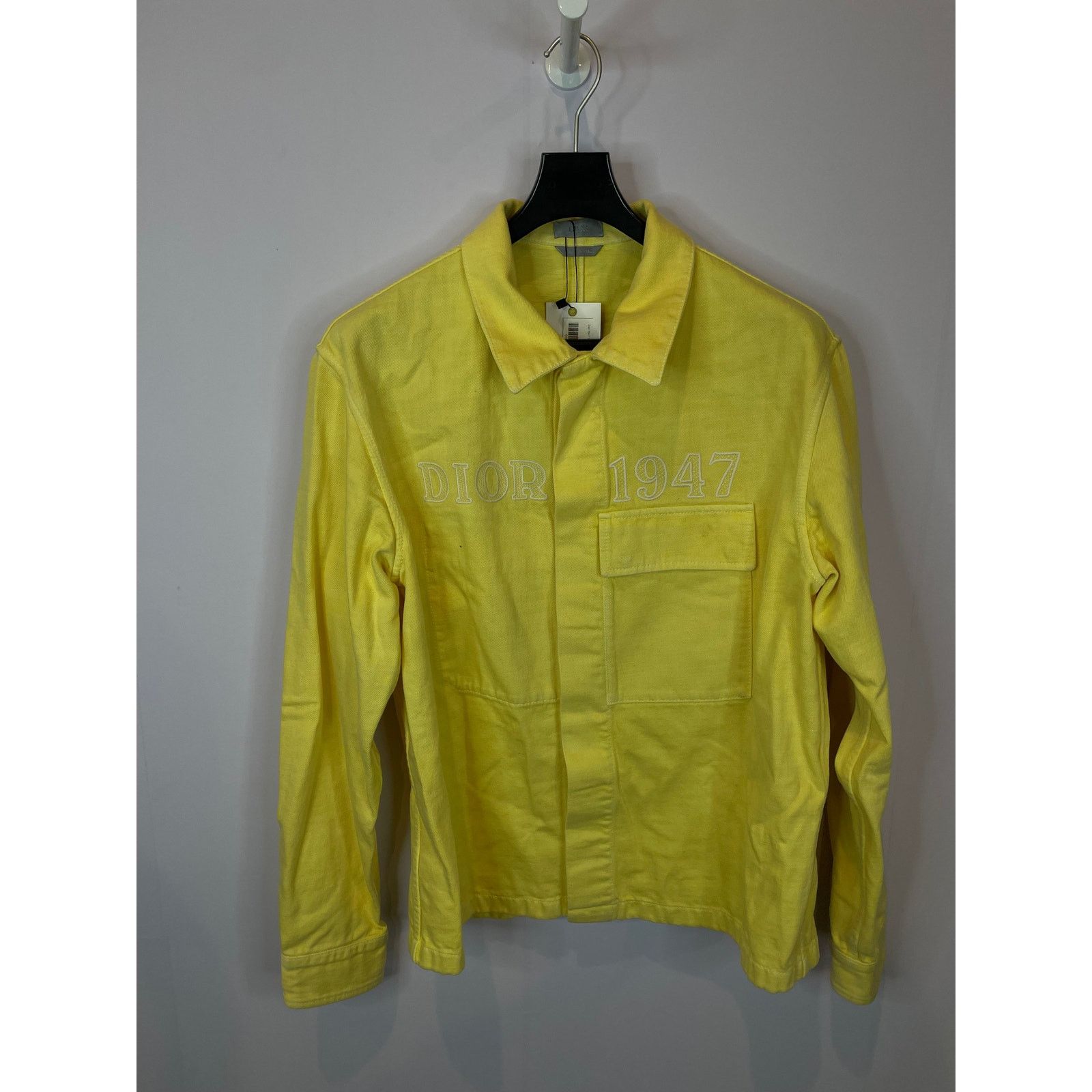 Dior Dior 1947 Yellow Jean Jacket Used 48 (Large) Size L / US 10 / IT 46 - 4 Thumbnail