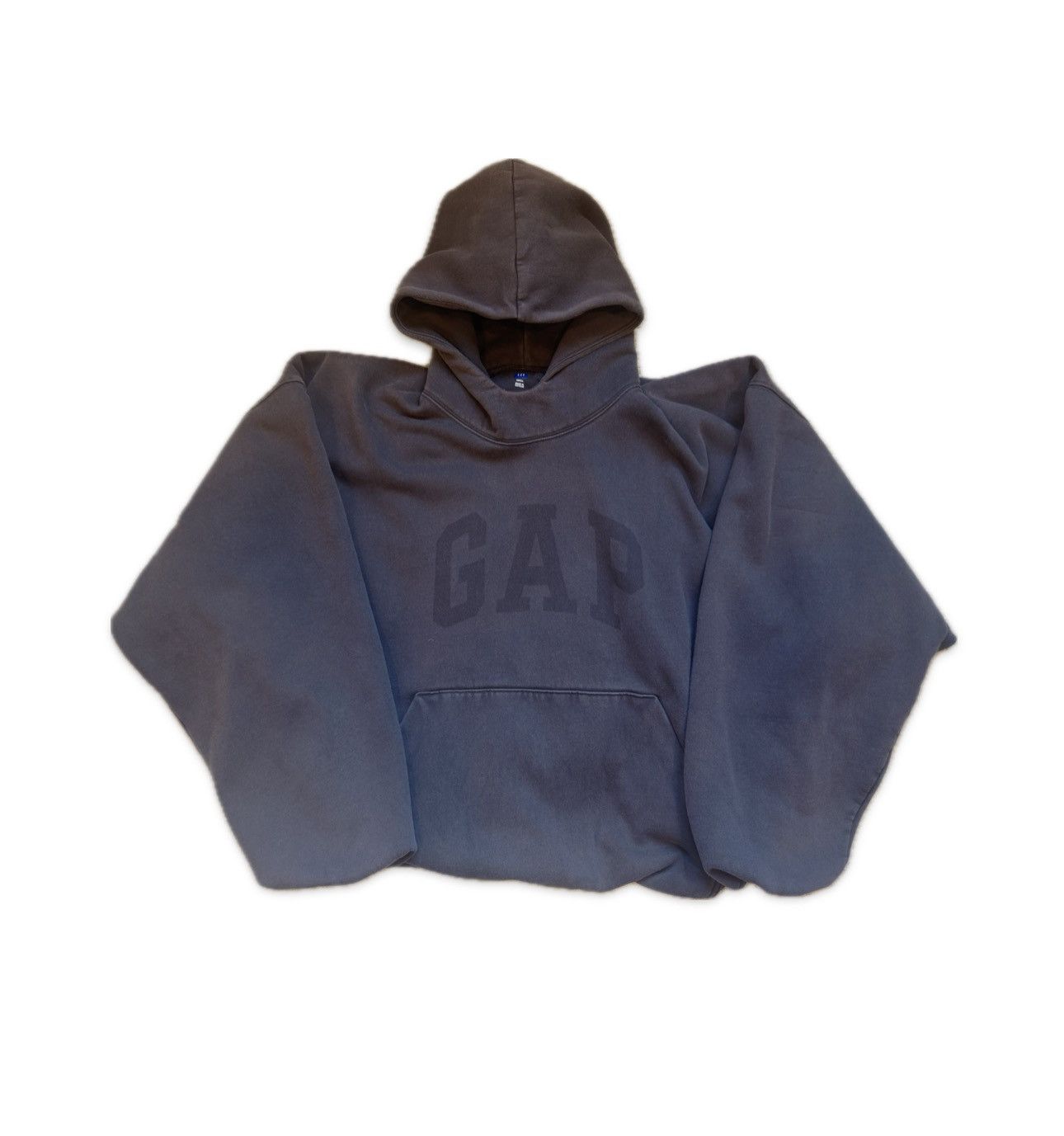 Yeezy Gap Balenciaga Dove Hoodie Dark Grey | Grailed