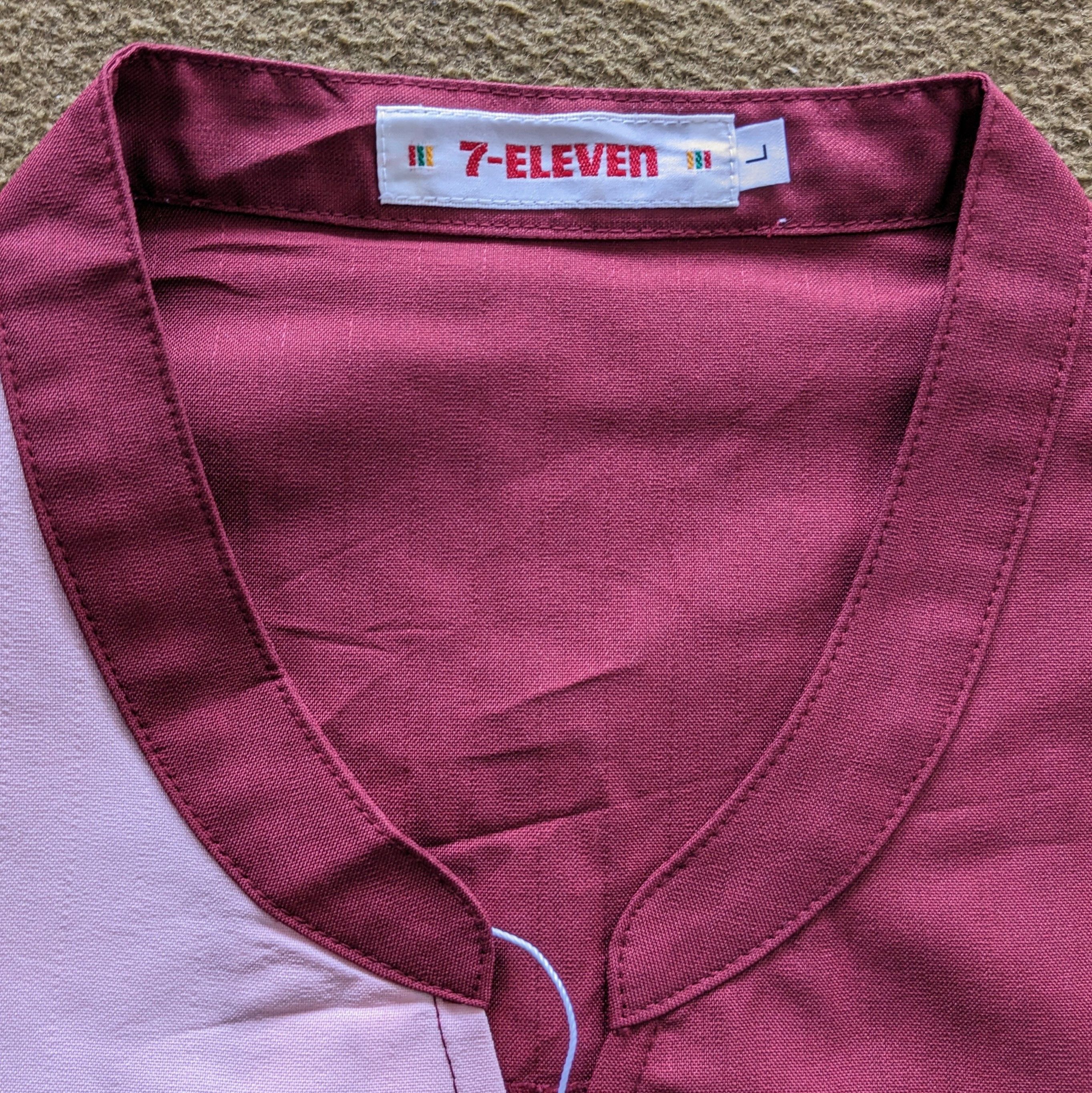 Vintage Vintage 7 ELEVEN Uniform Workers Jacket Size US L / EU 52-54 / 3 - 3 Thumbnail