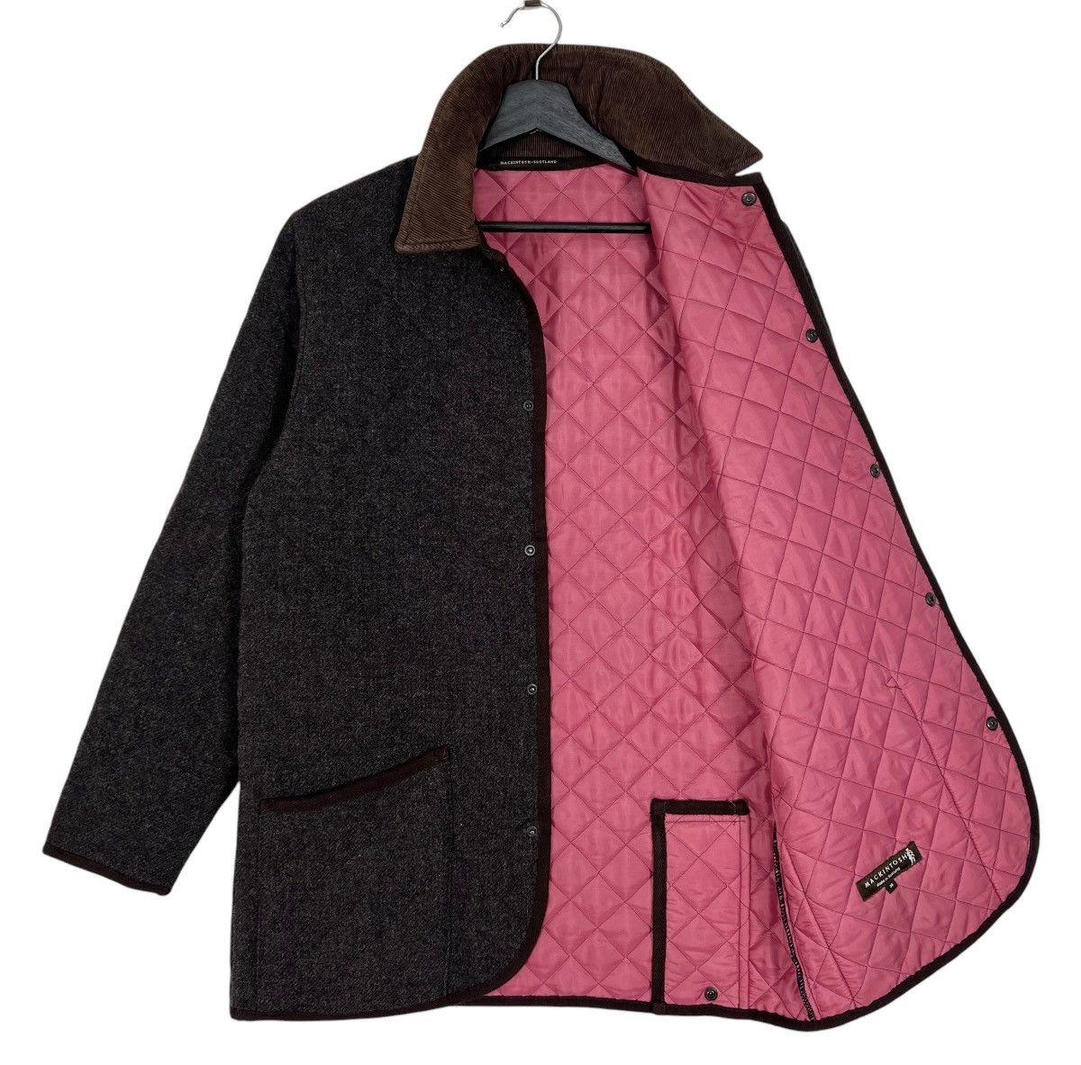 Kiko Kostadinov Vintage Mackintosh Wool Quilted Jacket Size US M / EU 48-50 / 2 - 3 Thumbnail