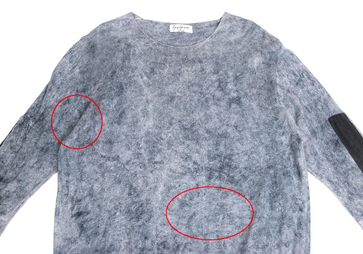 Yohji Yamamoto Yohji Yamamoto Elbow Transition Knit Sweater Size US M / EU 48-50 / 2 - 2 Thumbnail