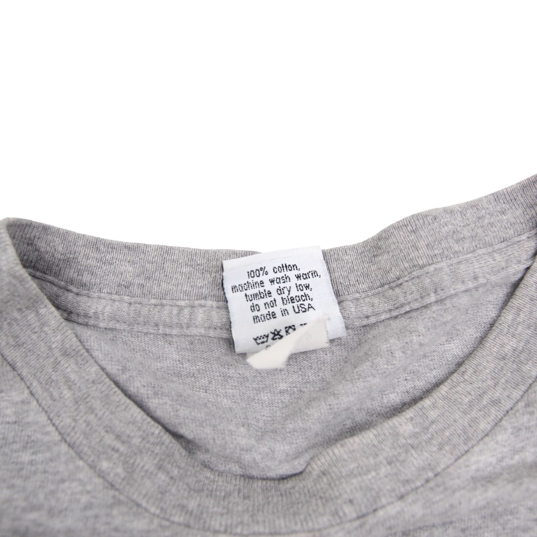 Calvin Klein VINTAGE Calvin Klein Mens Small/Medium Graphic Spellout T Shirt Grey Size US M / EU 48-50 / 2 - 5 Thumbnail