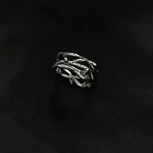 Vintage Retro Thorn ring Size ONE SIZE - 2 Thumbnail