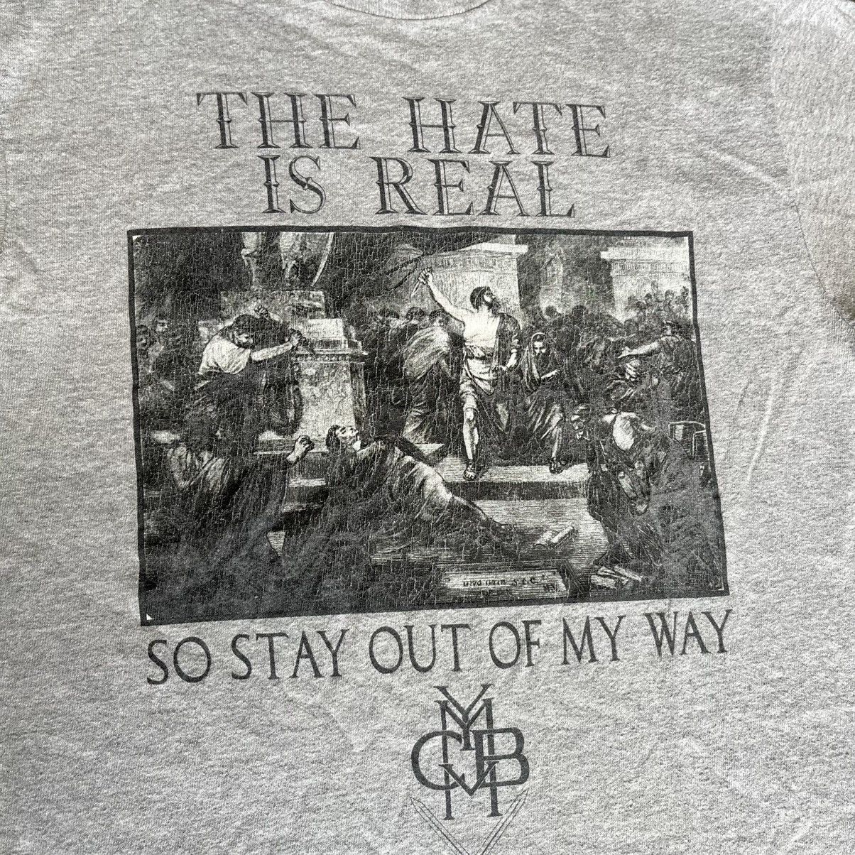 Rap Tees Vintage 2000s YMCMB The Hate is Real Rap Graphic Logo Tee Size US S / EU 44-46 / 1 - 4 Thumbnail