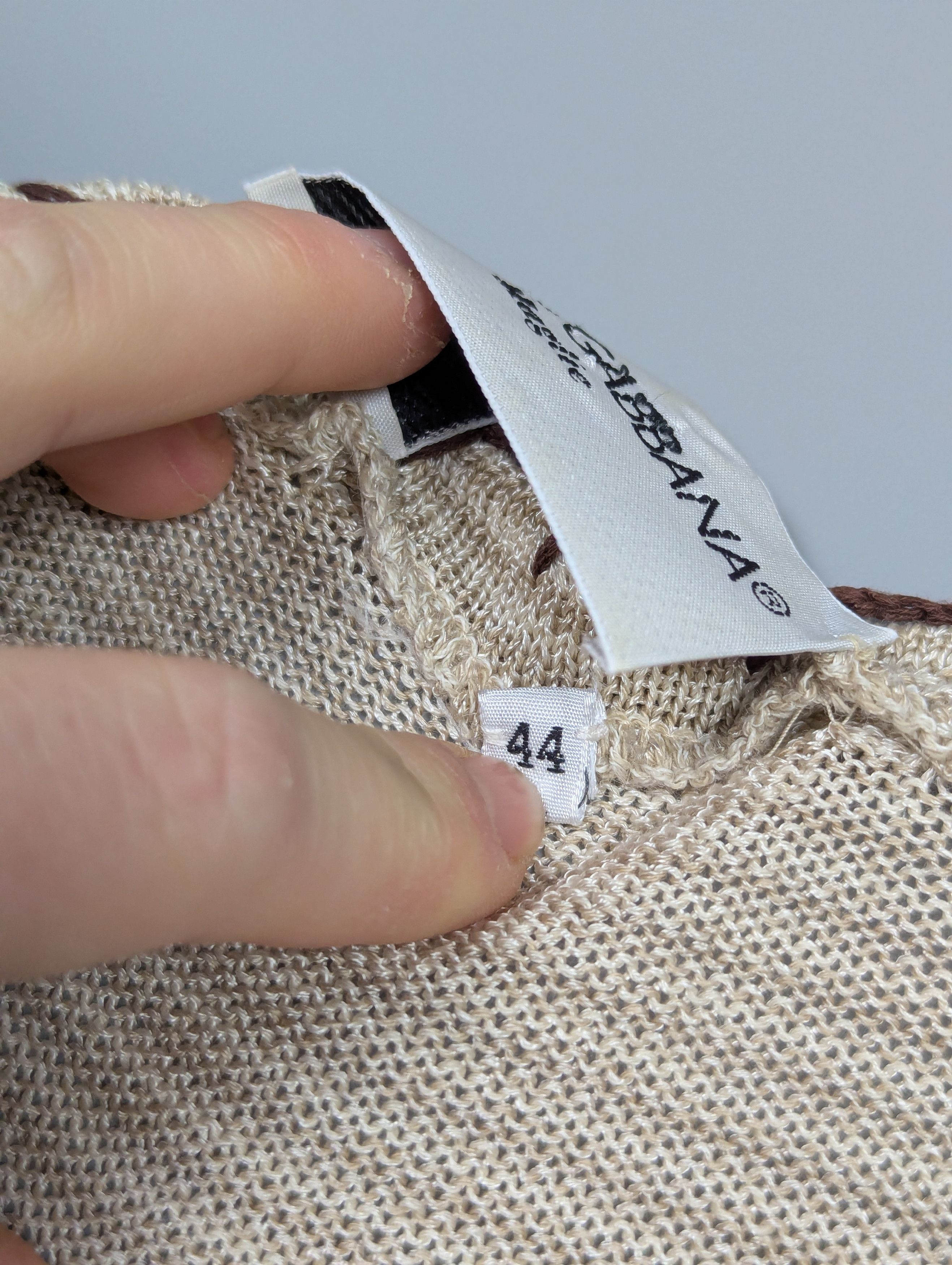 Dolce & Gabbana Archive Dolce & Gabbana Y2K Knit Vest Ethno Size M / US 6-8 / IT 42-44 - 8 Thumbnail