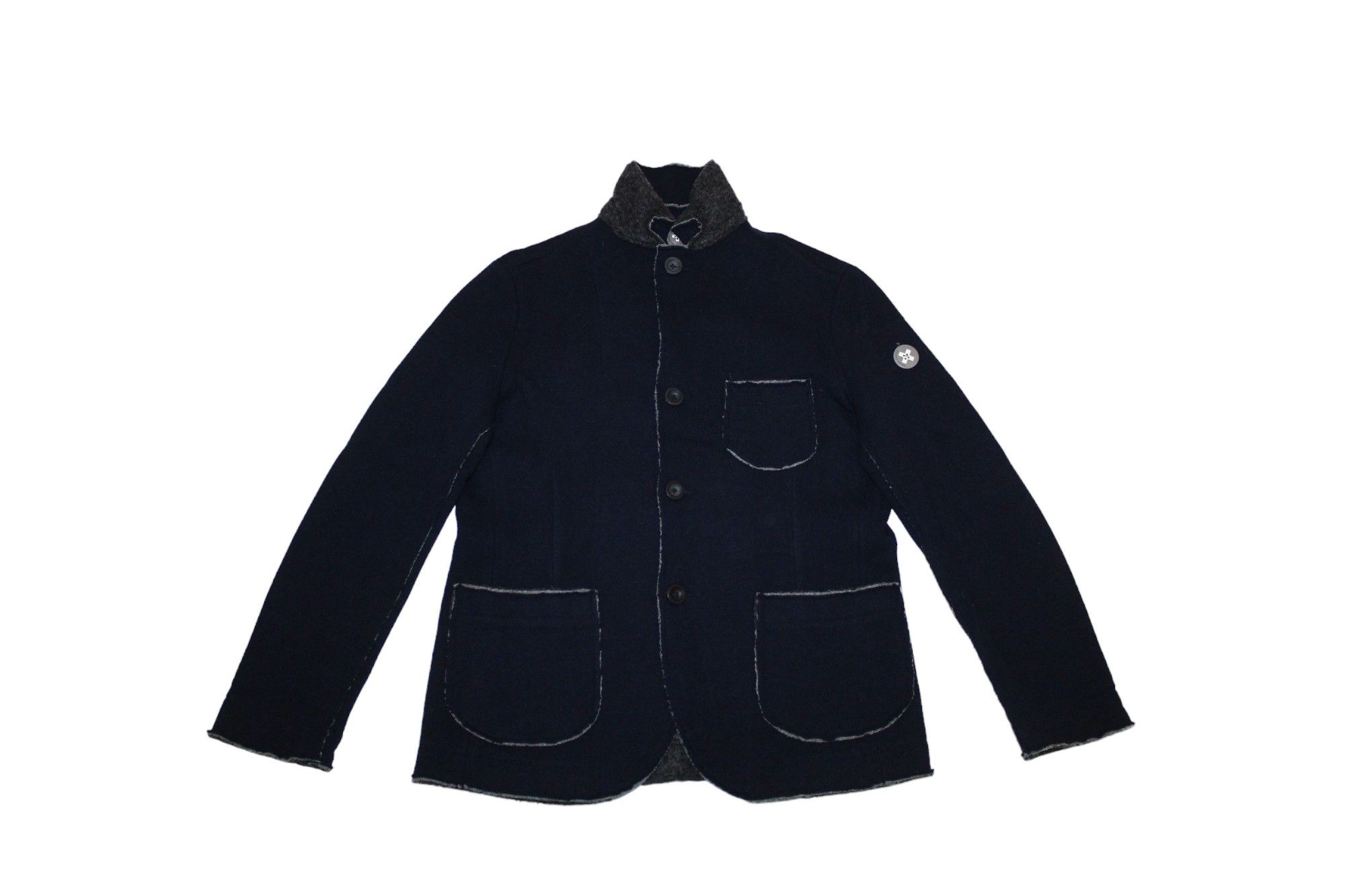 Etro Swiss Chris fringed woven wool-blend insulated jacket Size US L / EU 52-54 / 3 - 4 Thumbnail